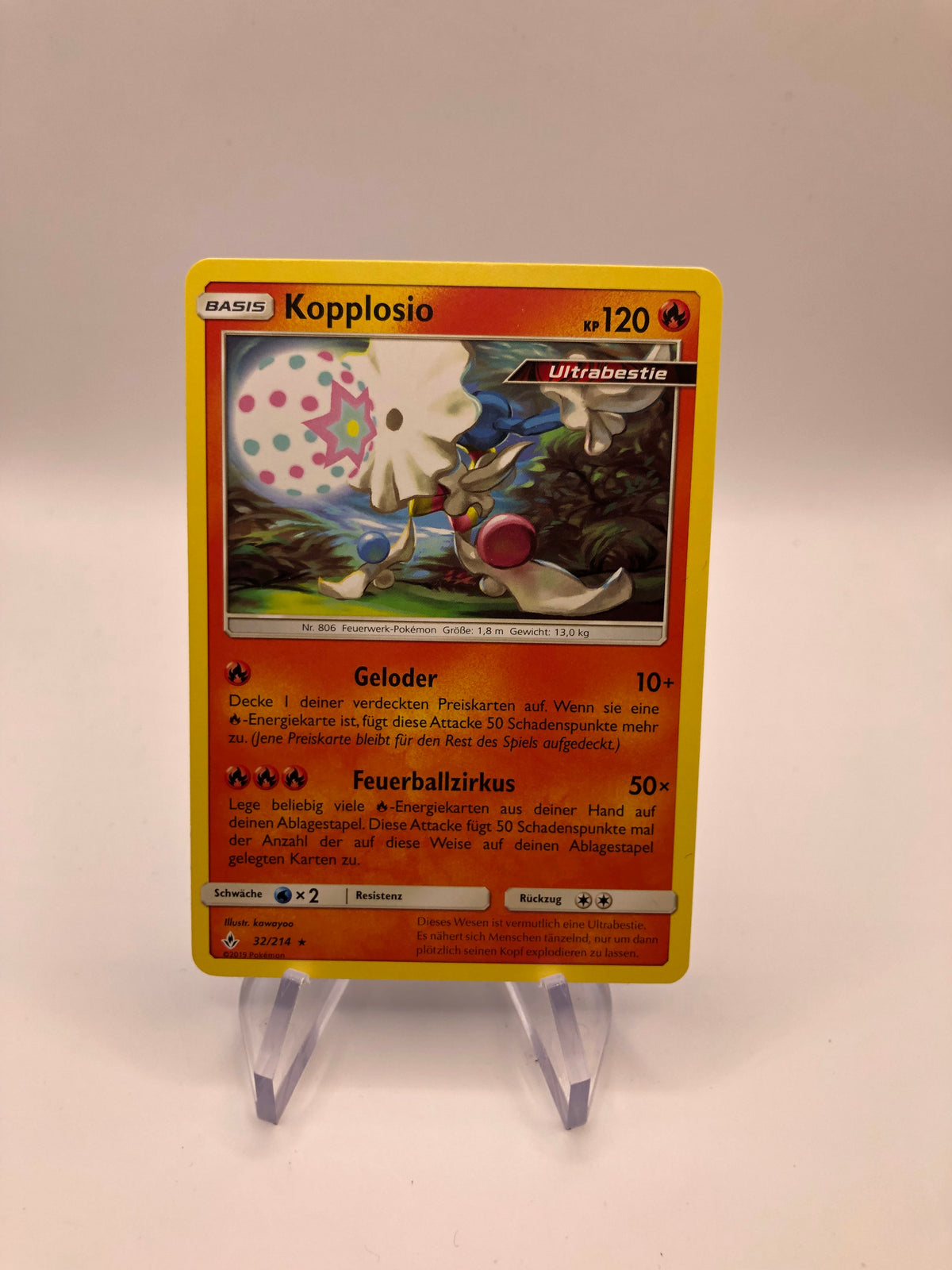 Pokemon Karte Kopplosio 32/214 Deutsch