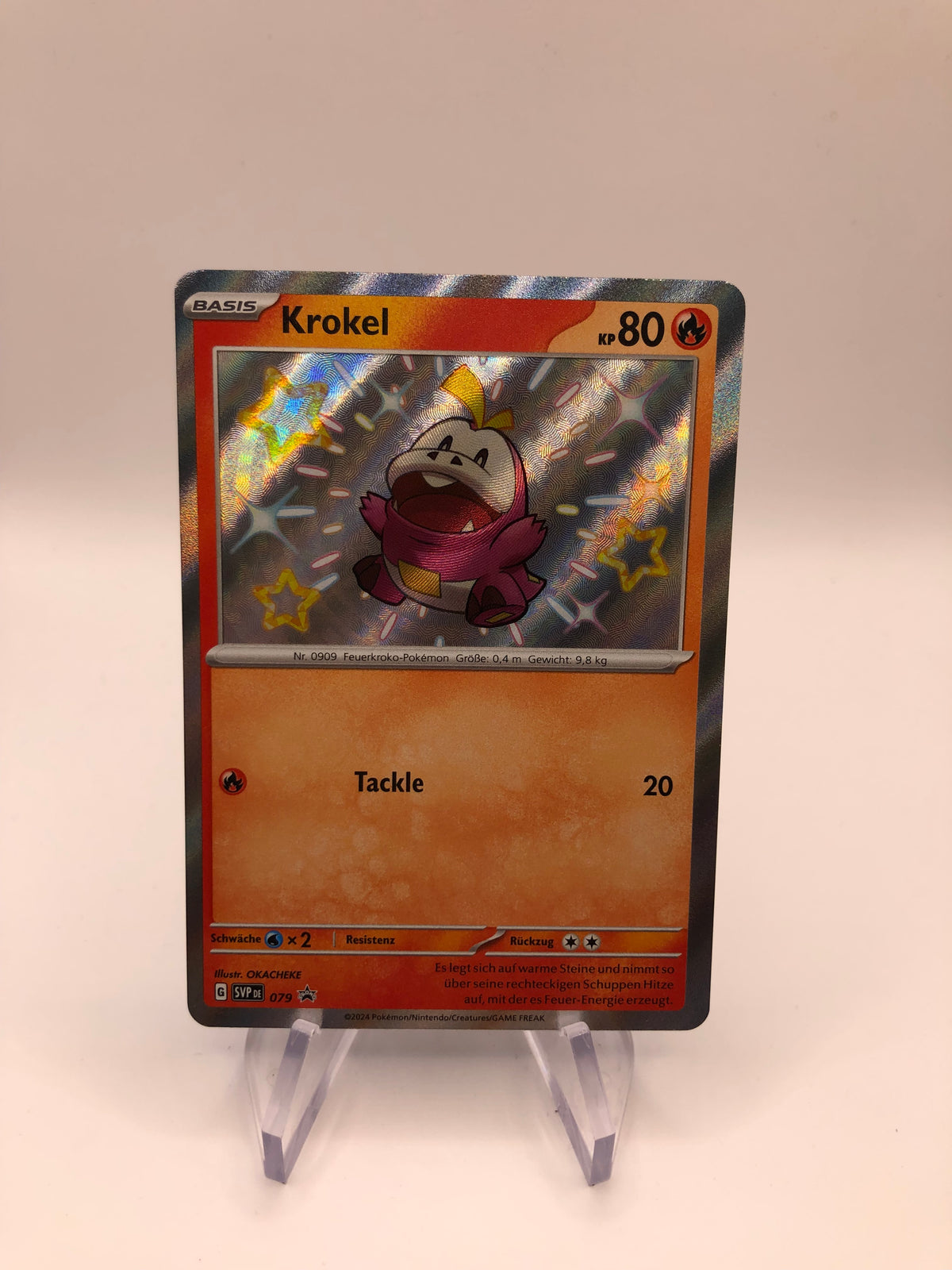 Pokemon Karte Promo Shiny Krokel 79 Deutsch