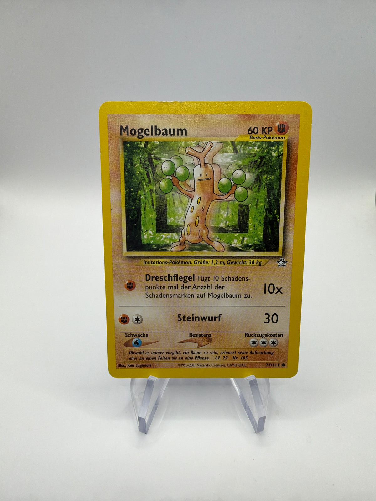 Pokemon Karte Mogelbaum Neo Genesis 77/111 Deutsch