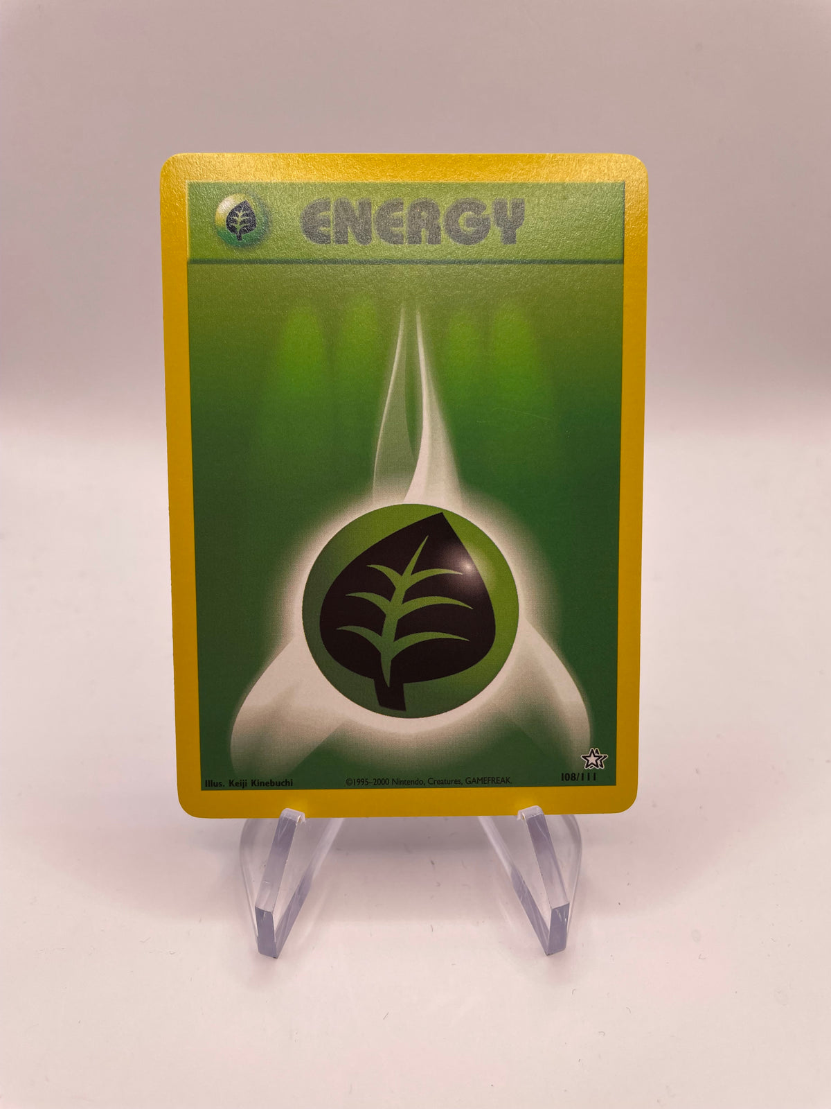 Pokemon Karte Neo Genesis Energy 108/111Englisch