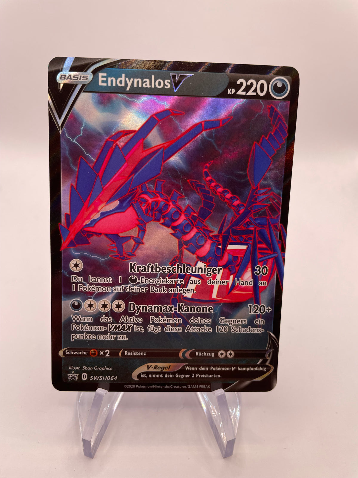 Pokemon Karte V Promo Endynalos SWSH064 Deutsch