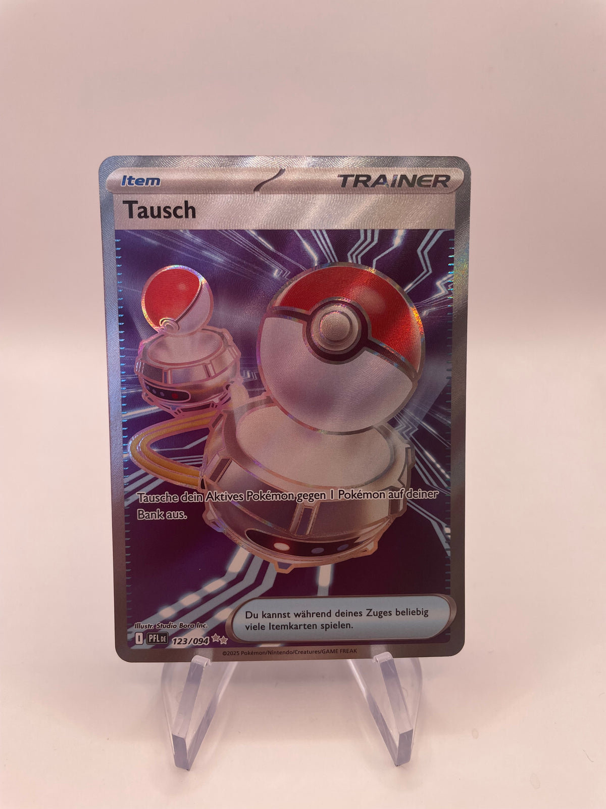 Pokemon Karte Trainer Tausch 123/94 Deutsch