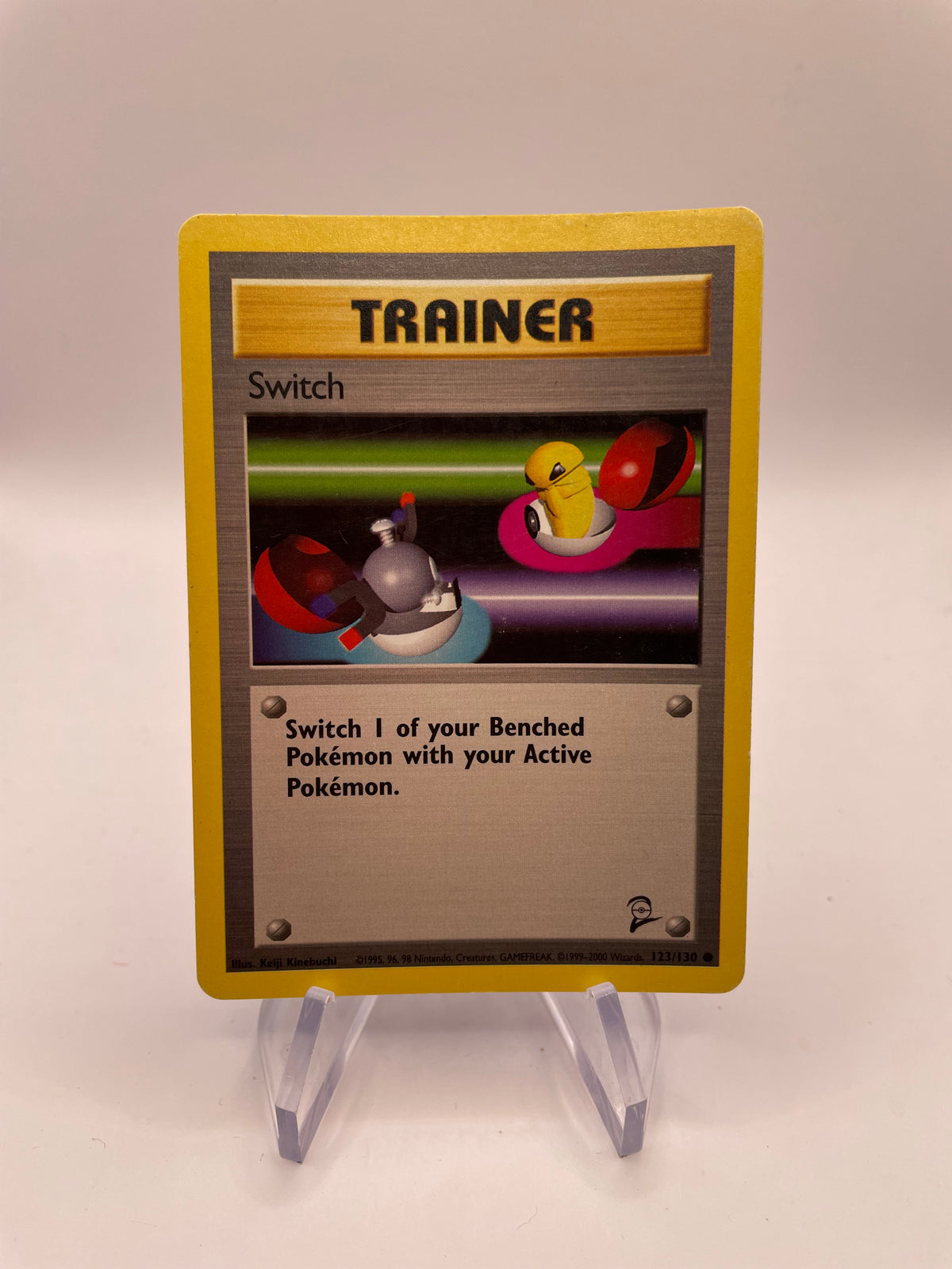 Pokemon Karte Base-Set 2 Trainer Switch 123/130 Englisch