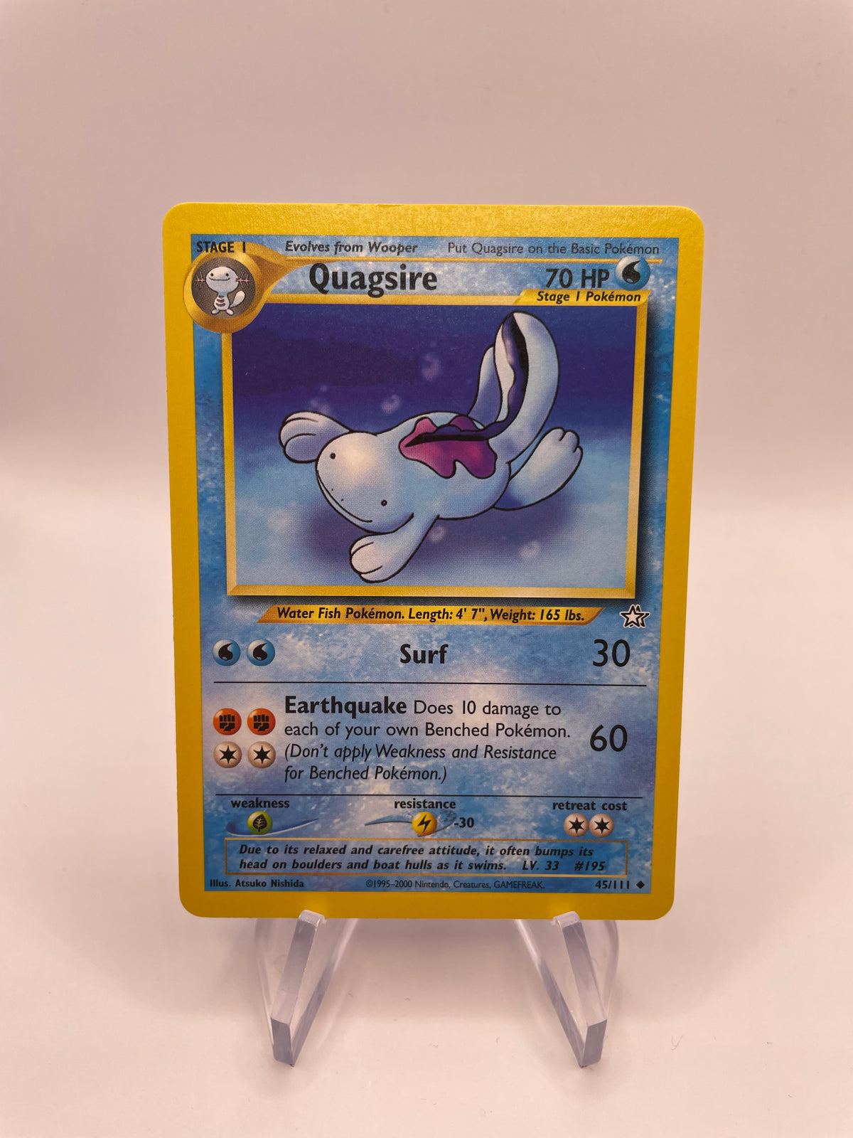 Pokemon Karte Morlord Neo Genesis 45/111 Englisch