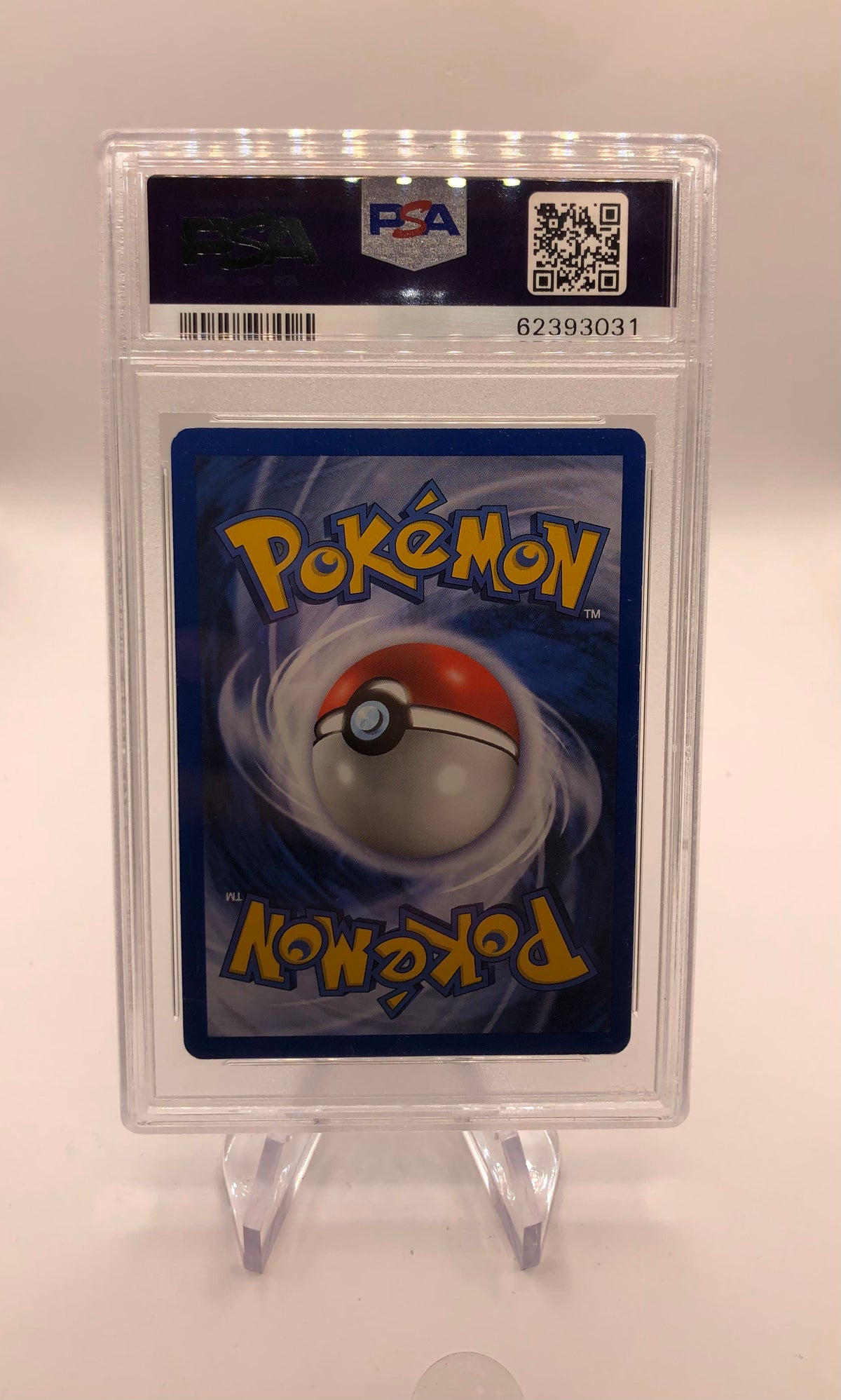 Pokemon Karte PSA 6 1.Edition Base Set Holo Machomei 8/102 Deutsch