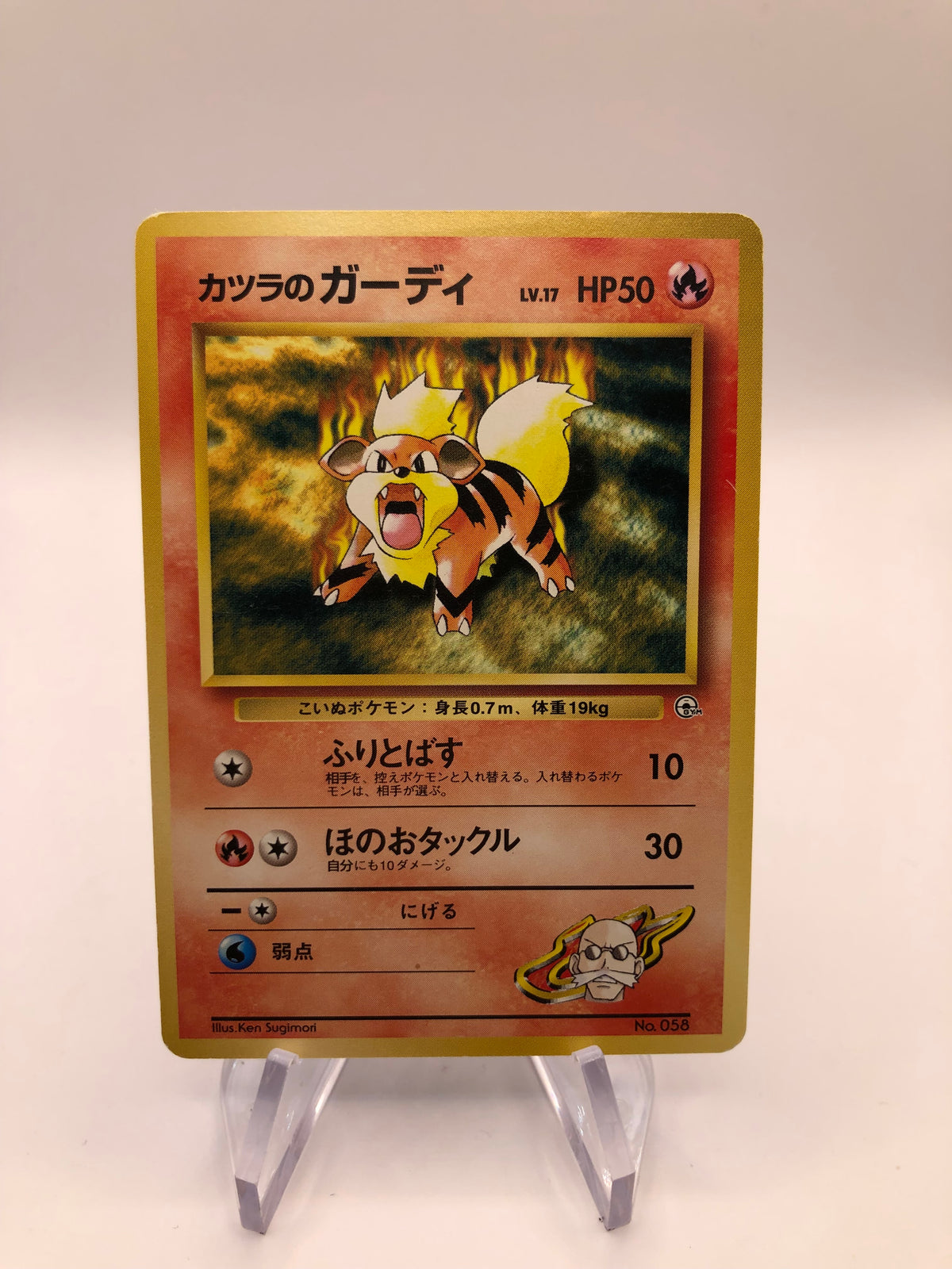 Pokemon Karte No Rarity No.58 Japanisch