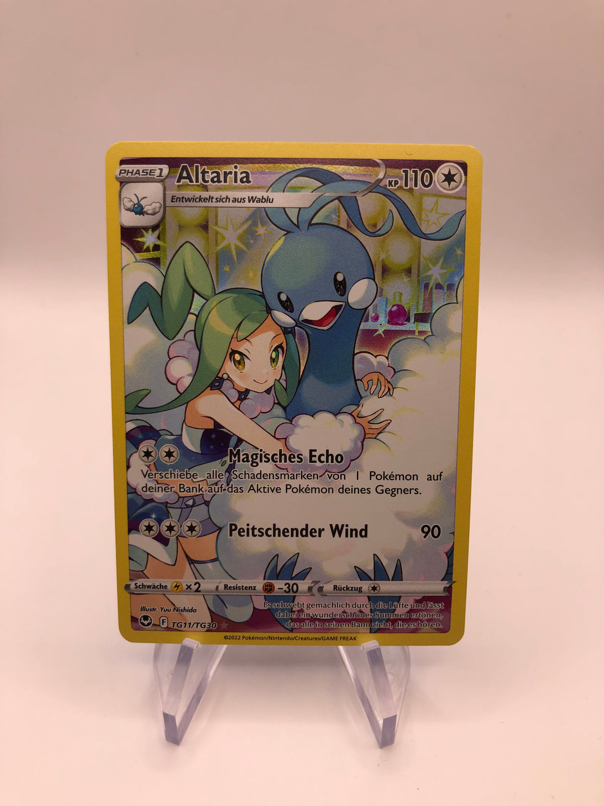 Pokemon Karte Art-Rare Altaria TG11/TG30 Deutsch