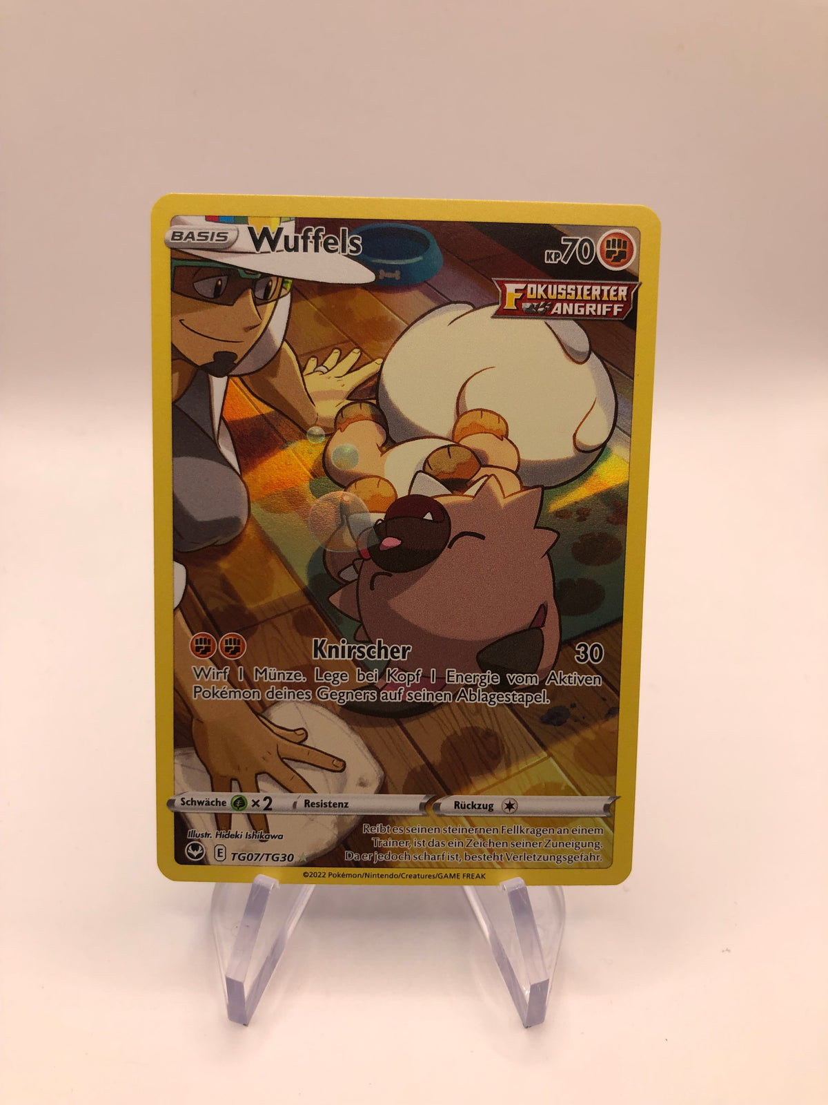 Pokemon Karte Art-Rare Wuffels TG07/TG30 Deutsch