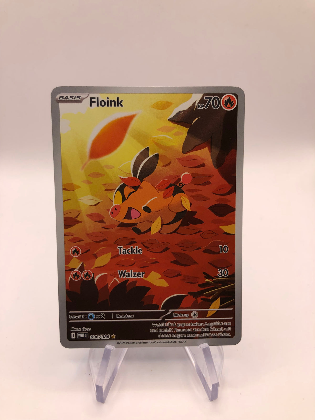 Pokemon Karte Art Rare Floink 96/86 Deutsch