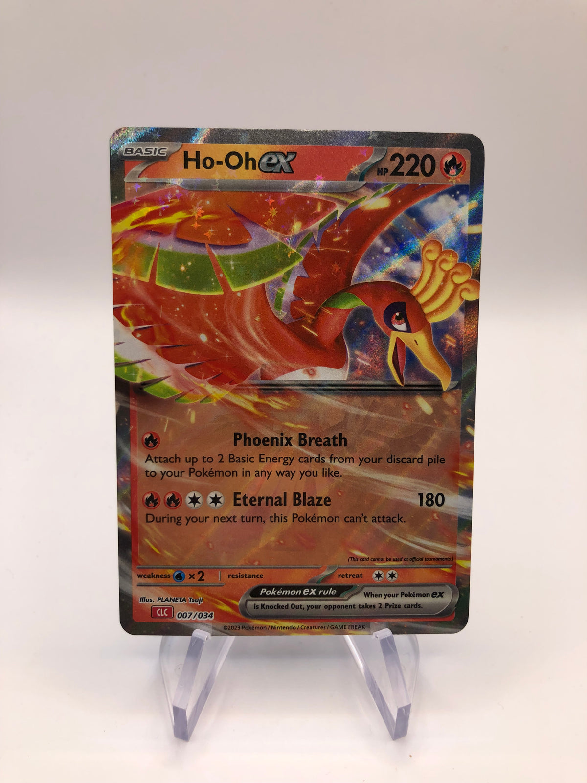 Pokemon Karte EX Ho-Oh 7/34 Englisch