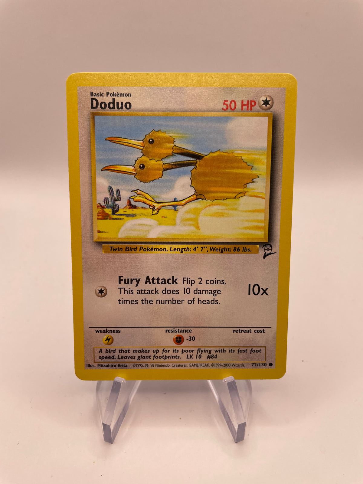 Pokemon Karte Base-Set 2 Doduo 72/130 Englisch