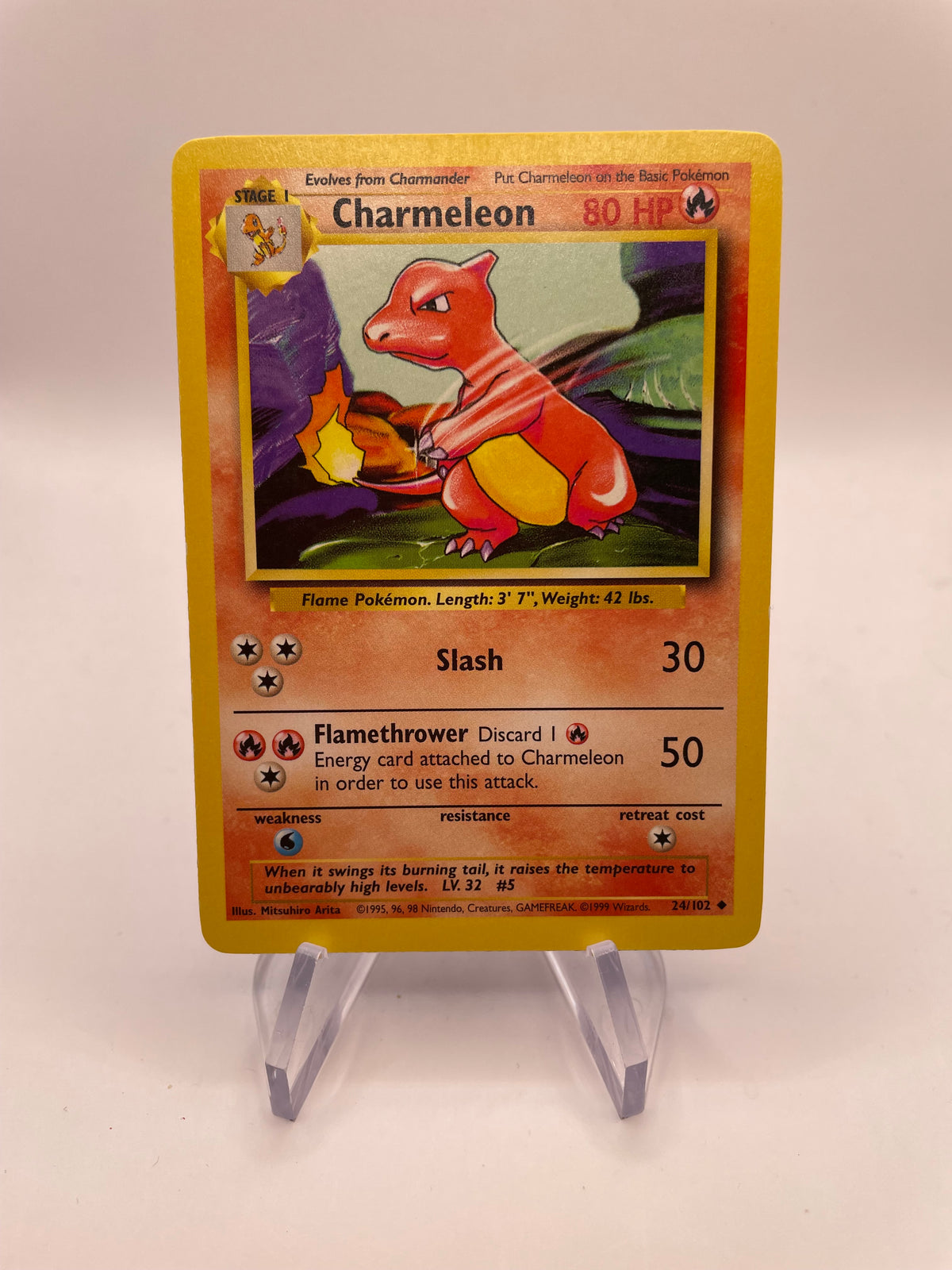 Pokemon Karte Base-Set Glutexo 24/102 Englisch