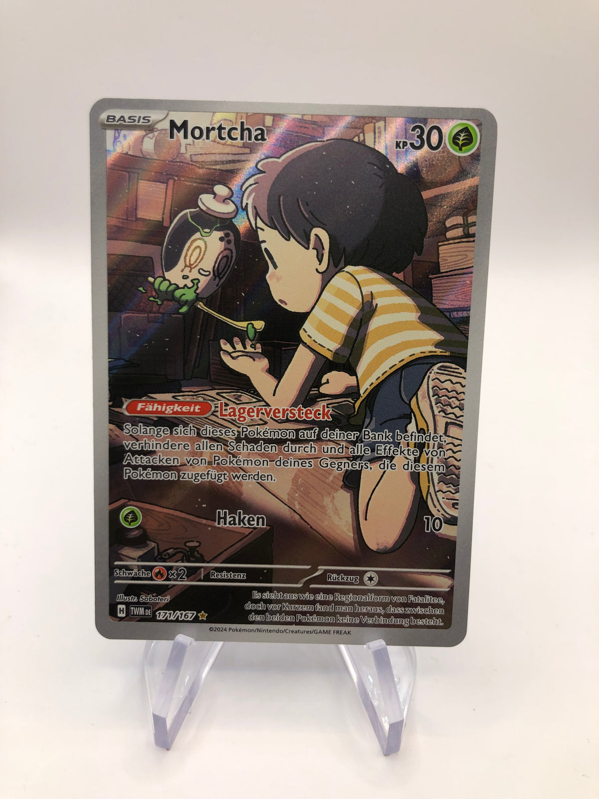 Pokemon Karte Art-Rare Mortcha 171/167 Deutsch