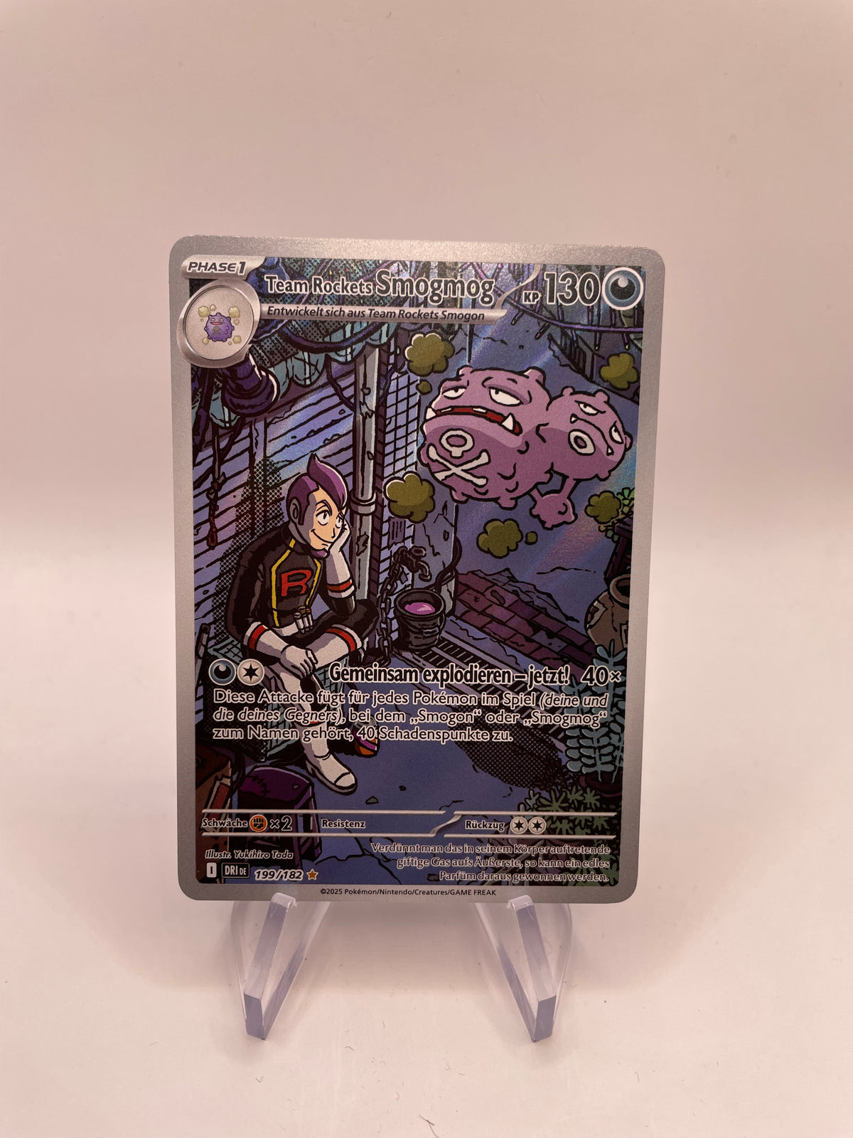 Pokemon Karte Art-Rare Smogmog 199/182 Deutsch