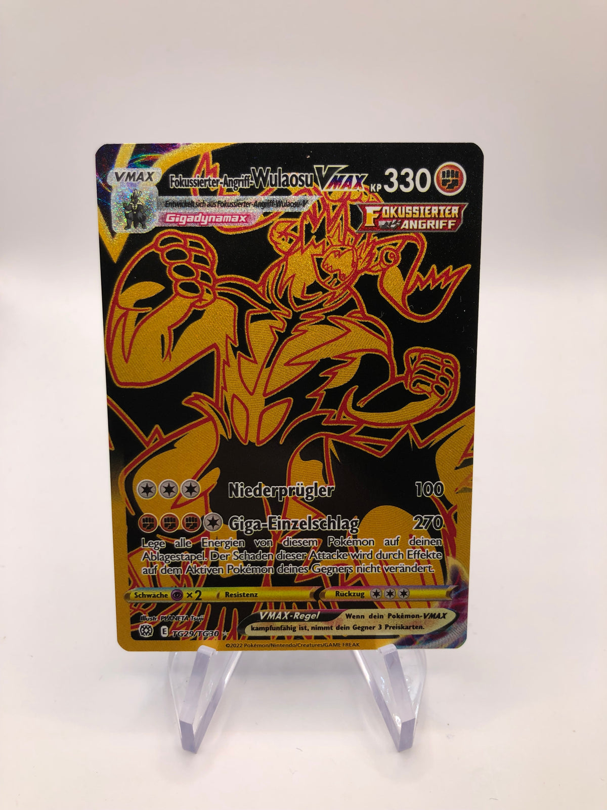 Pokemon Karten Gold Wulaosu TG29/TG30 Deutsch