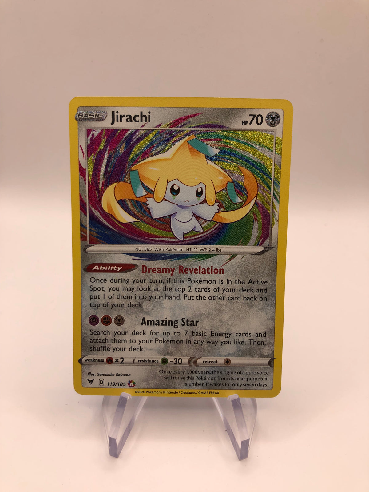 Pokemon Karte Jirachi 119/185 Englisch