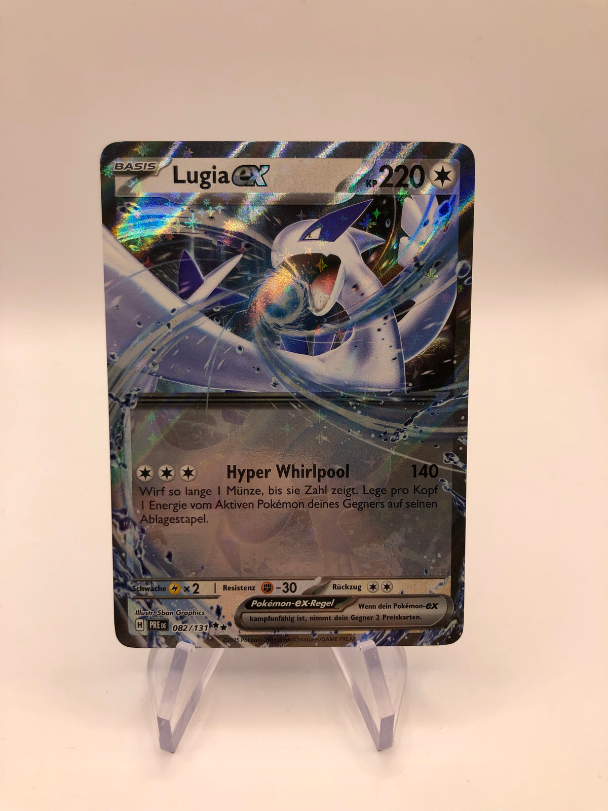 Pokemon Karte Ex Lugia 82/131 Deutsch