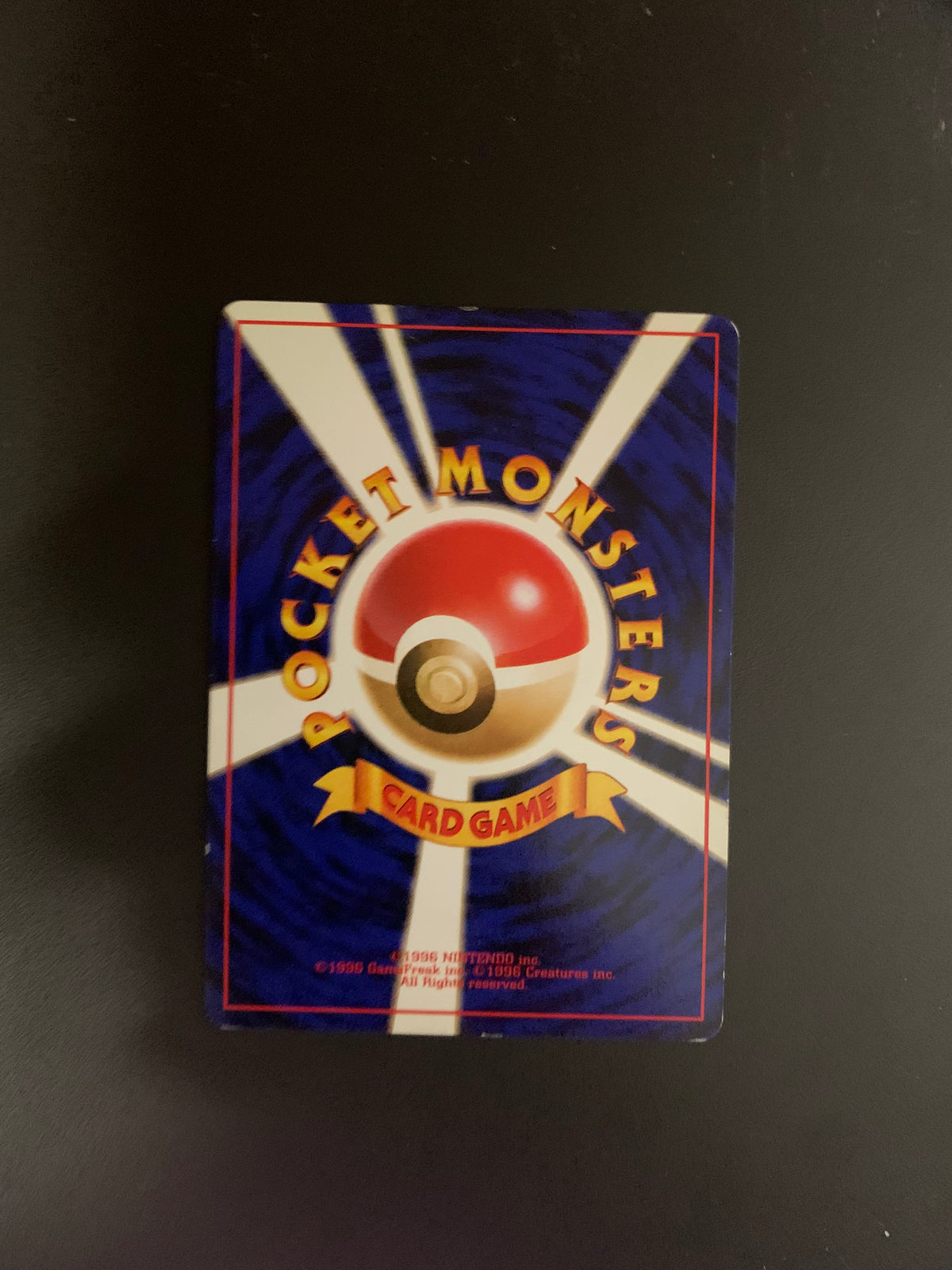 Pokemon Karte Holo Machomei No.68 Japanisch