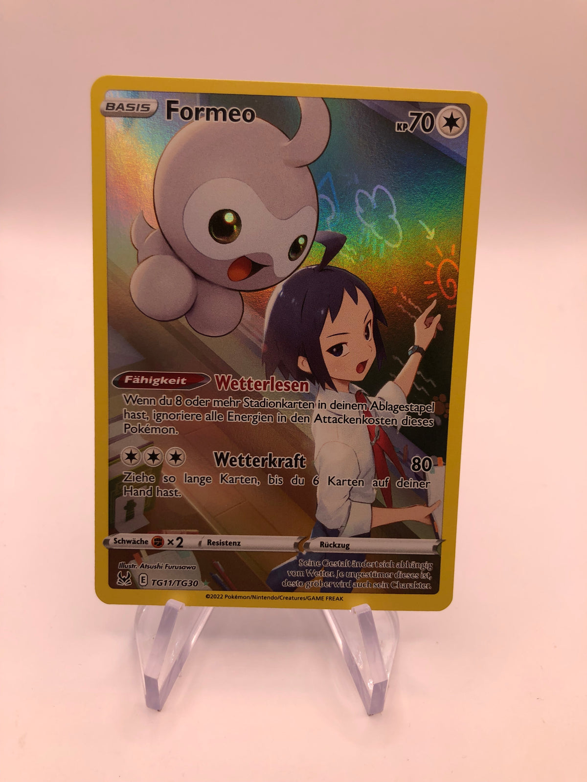Pokemon Karte Art-Rare Formeo TG11/TG30 Deutsch KI