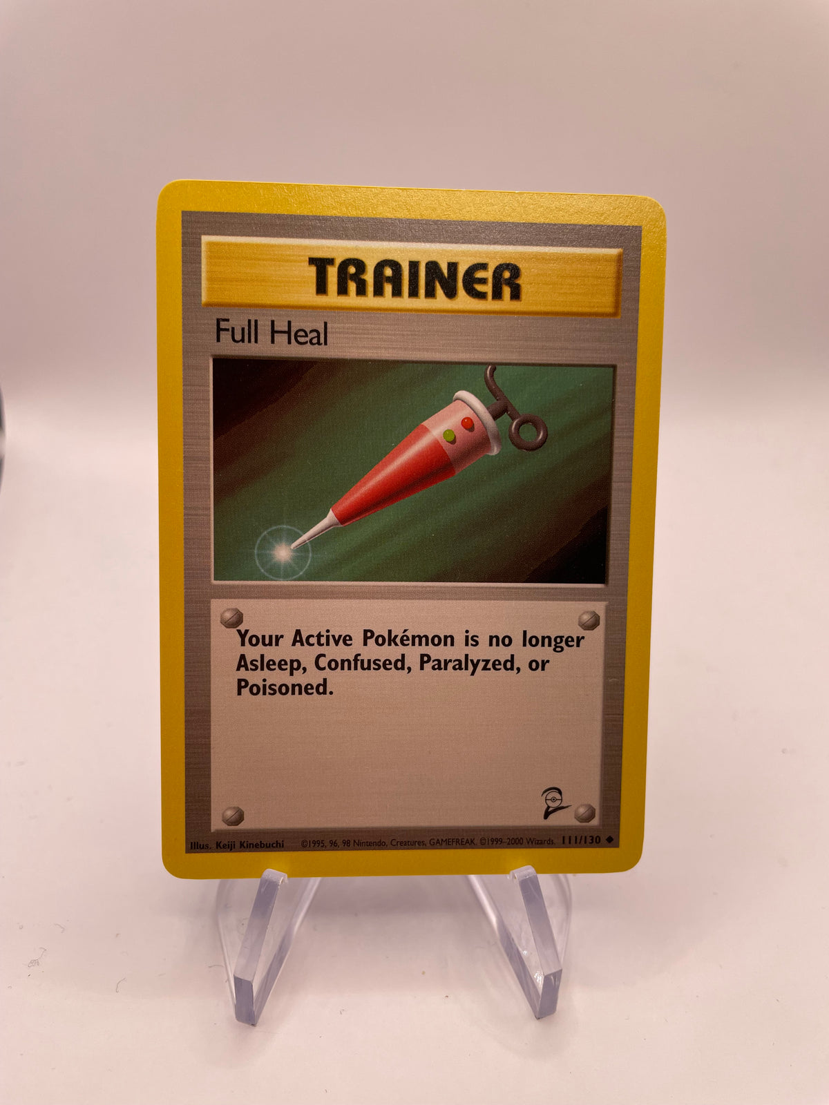 Pokemon Karte Base-Set 2 Trainer Full Heal 111/130 Englisch