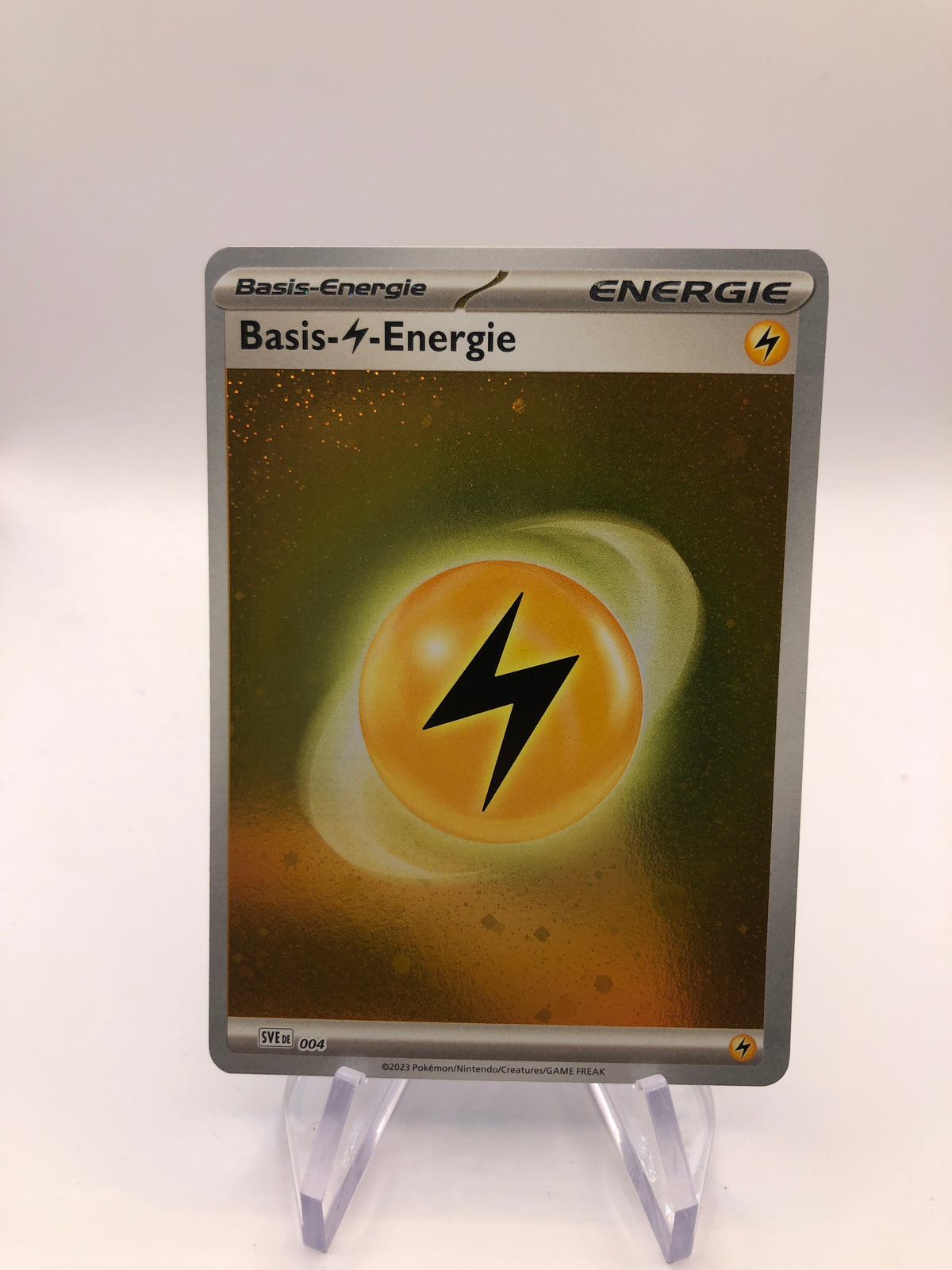 Pokemon Karte Basis-Elektro-Energie 004 Deutsch