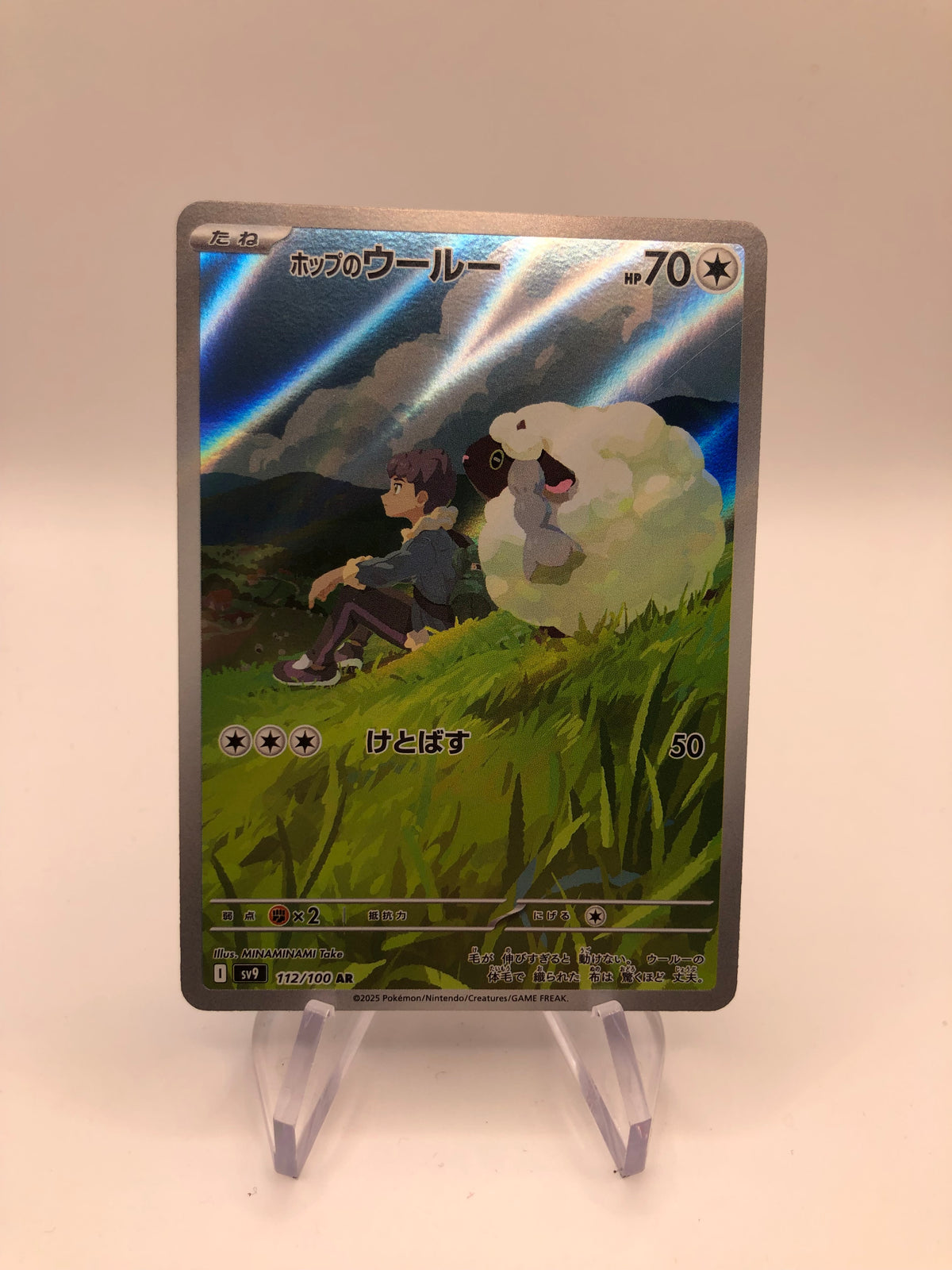 Pokemon Karte Art-Rare Hops Wolly 112/100 Koreanisch