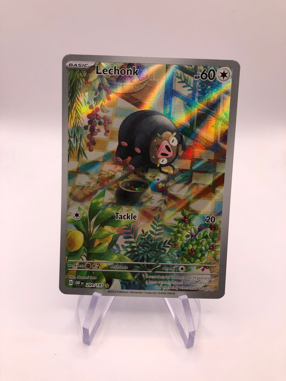 Pokemon Karte Art-Rare Ferkuli 209/197 Deutsch