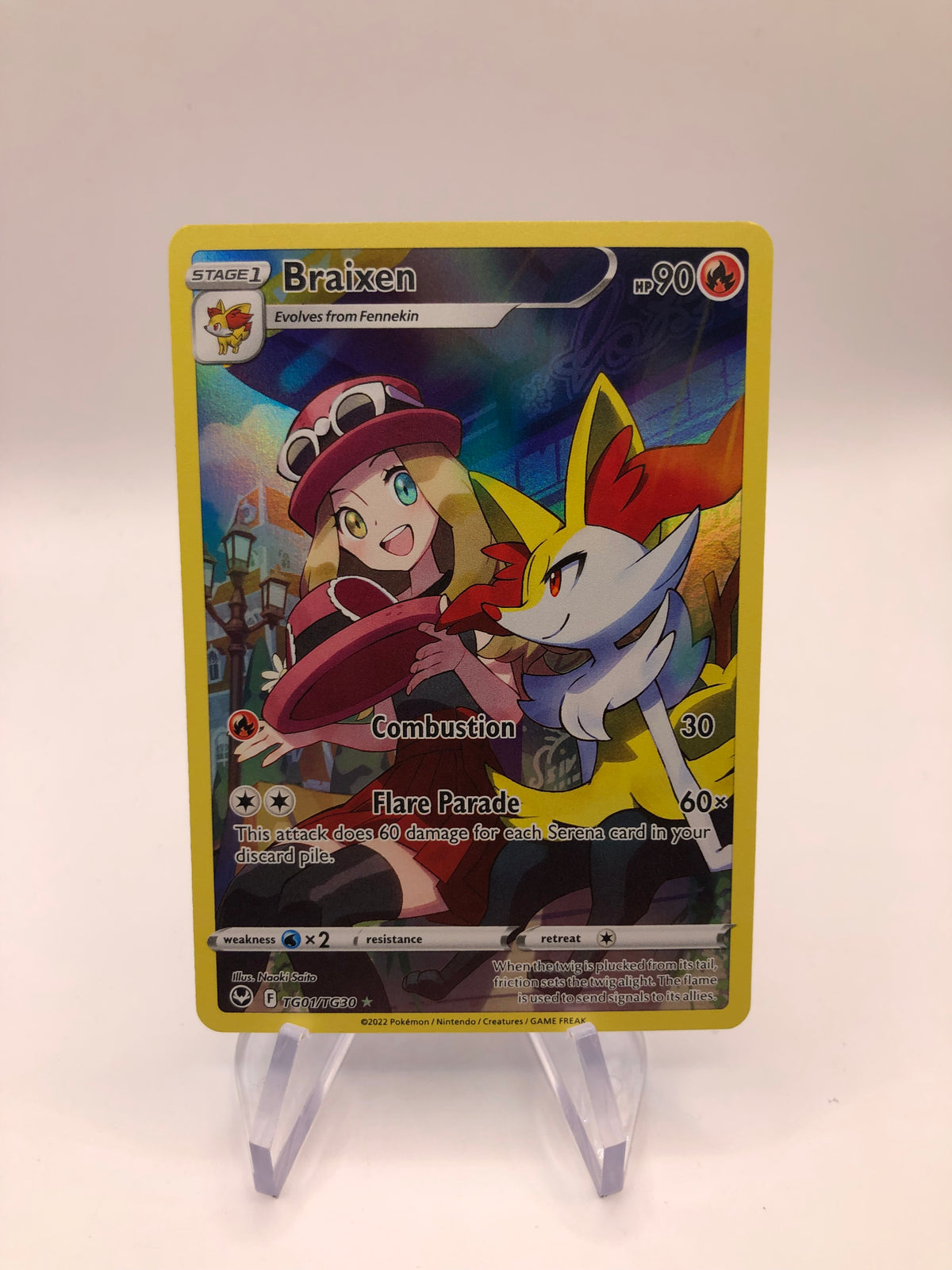 Pokemon Karte Art-Rare Rutena TG01/TG30 Englisch