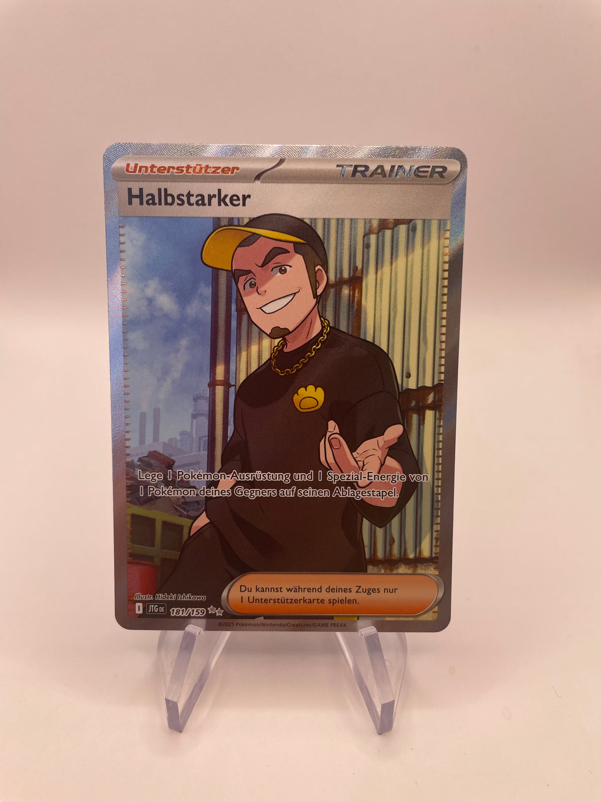 Pokemon Karte Trainer Halbstarker 181/159 Deutsch