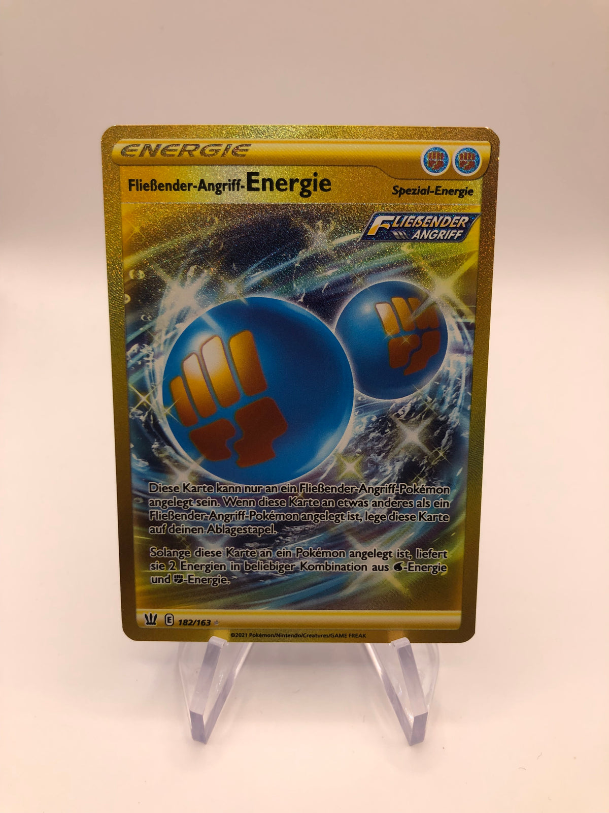 Pokemon Karte Energie Fließender Angriff Energie 182/163 Deutsch