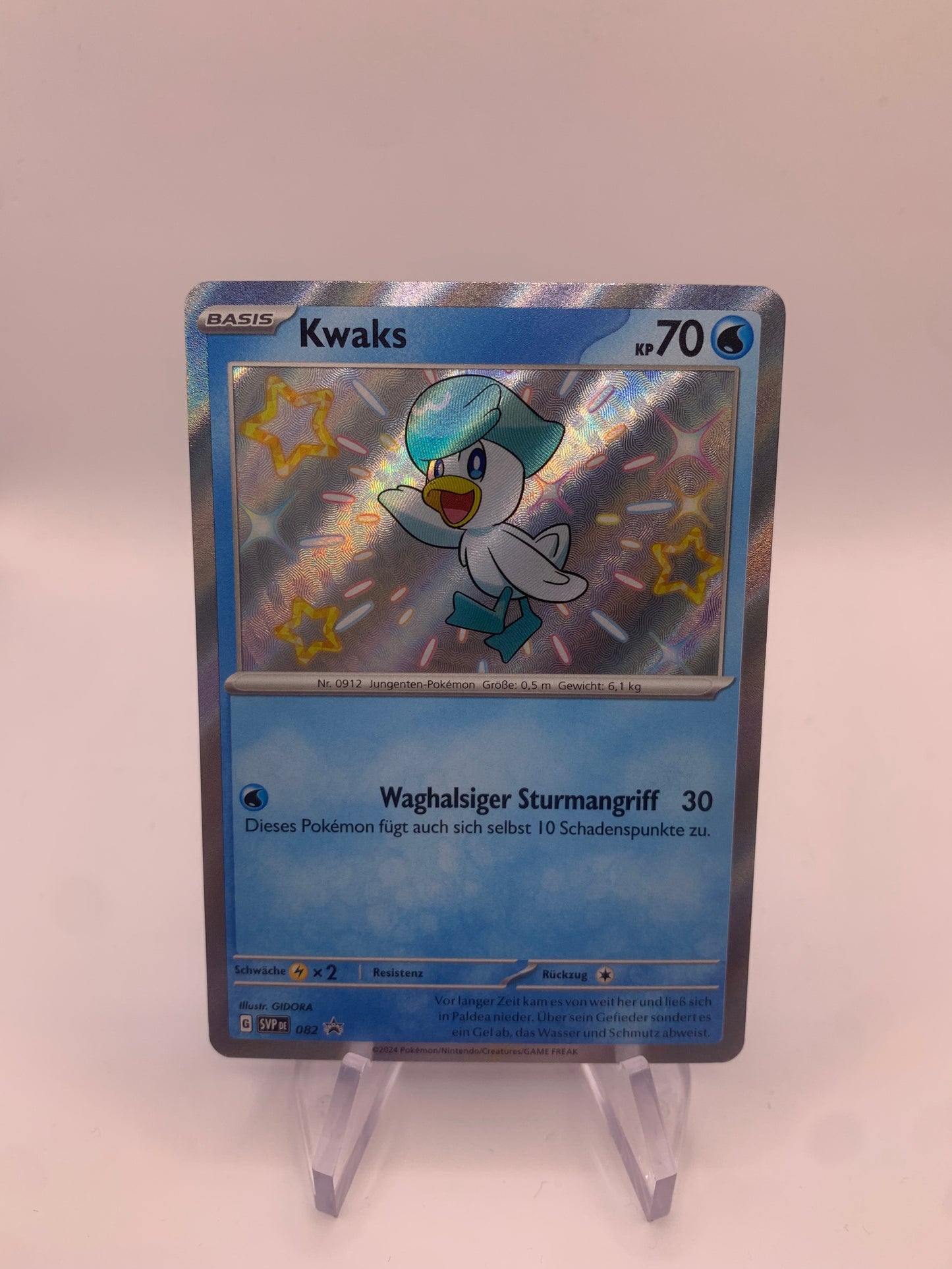 Pokemon Karte Shiny Promo Kwaks 82 Deutsch