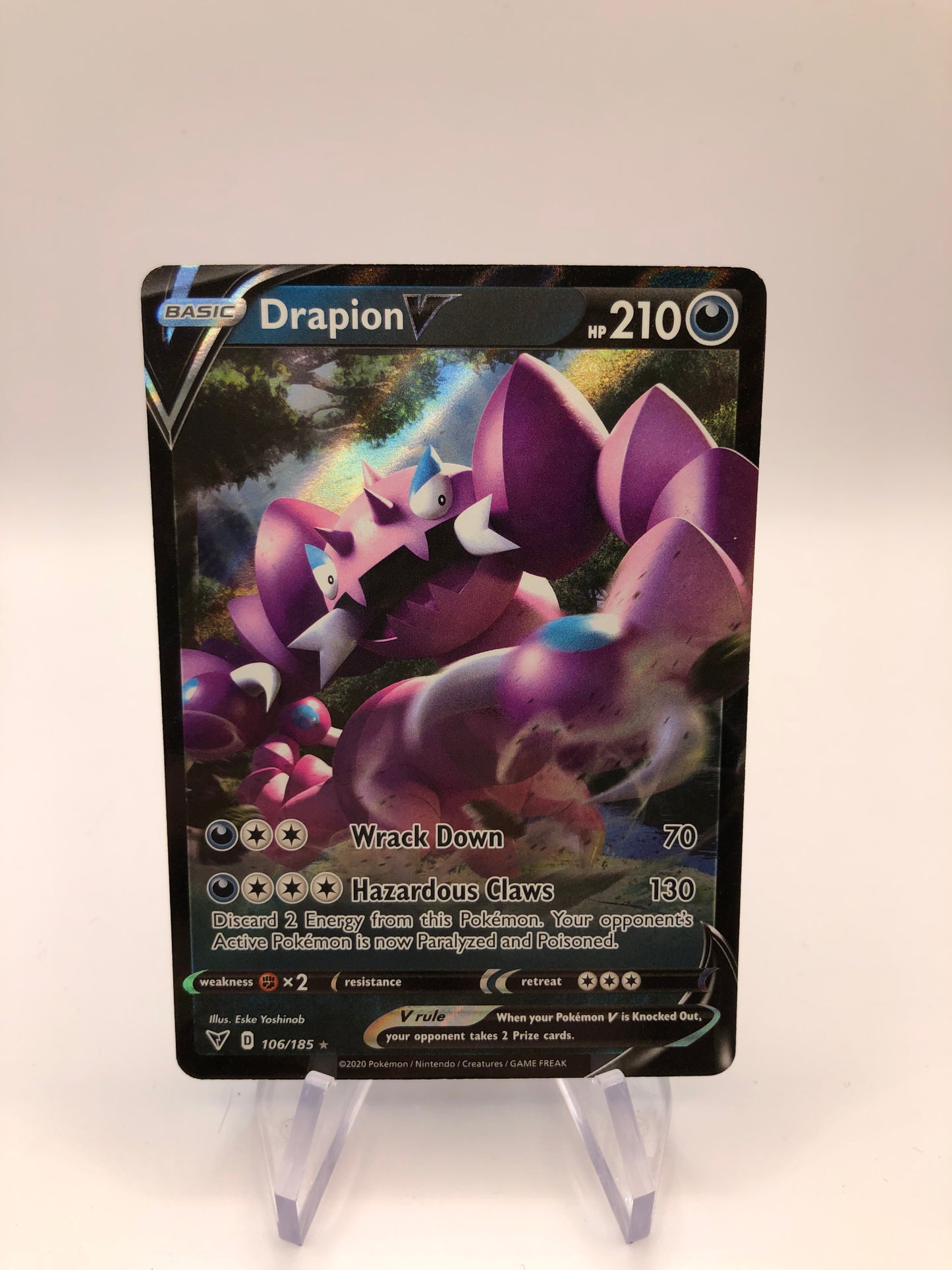 Pokemon Karte V Piondragi 106/185 Englisch