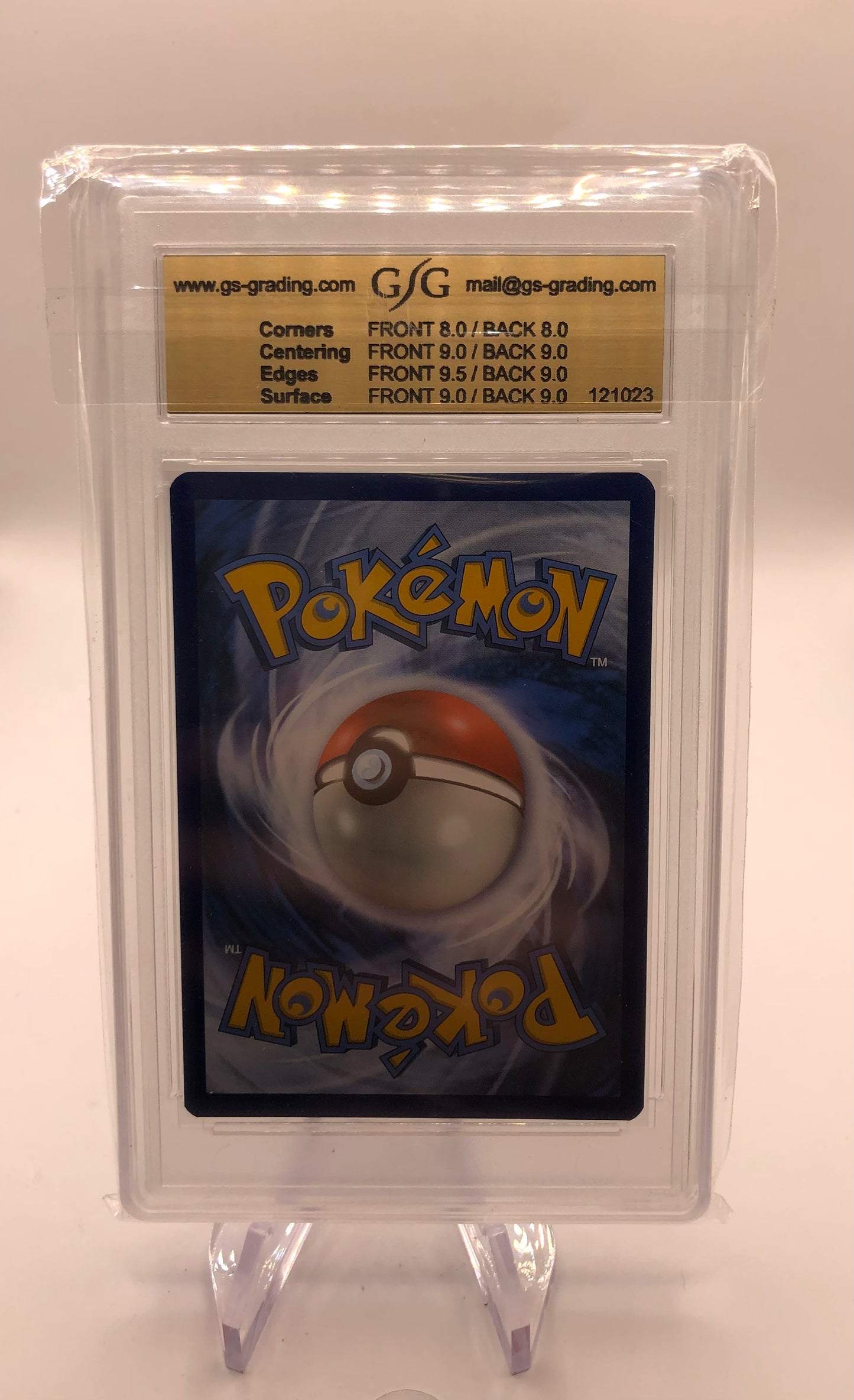 Pokemon Karte Holo GSG 8,5 Glurak 3/70 Englisch