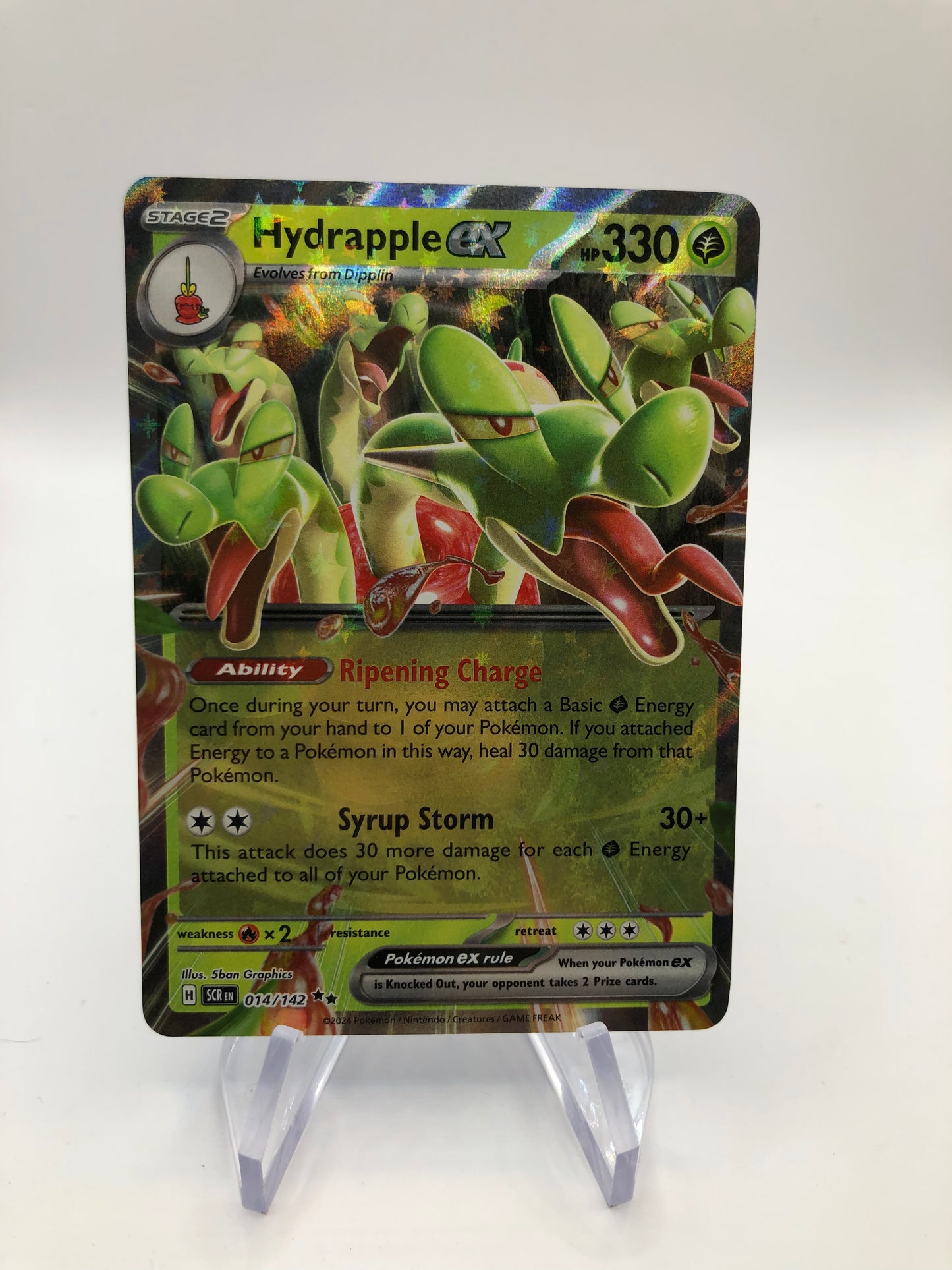 Pokemon Karte Ex Hydrapple 14/142 Englisch