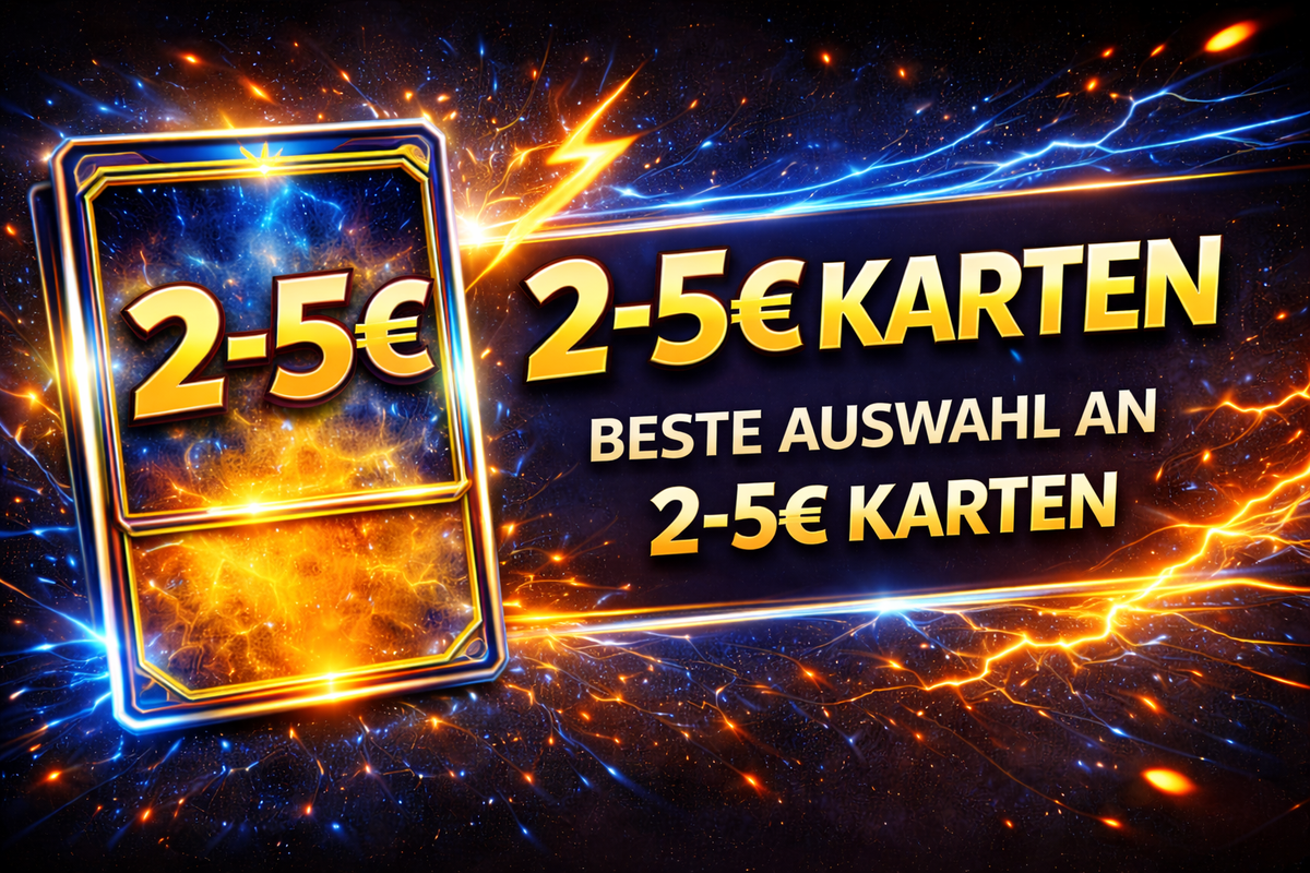Pokemon Karten für 2€ bis 5€
