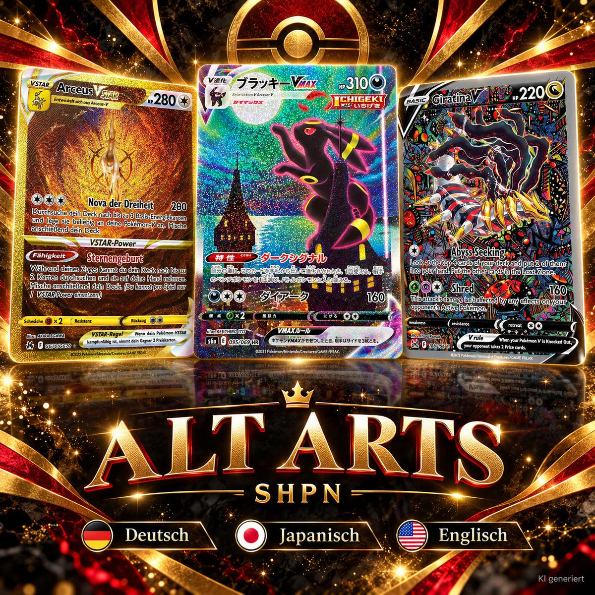 Pokemon Alt Arts / Alternate Arts