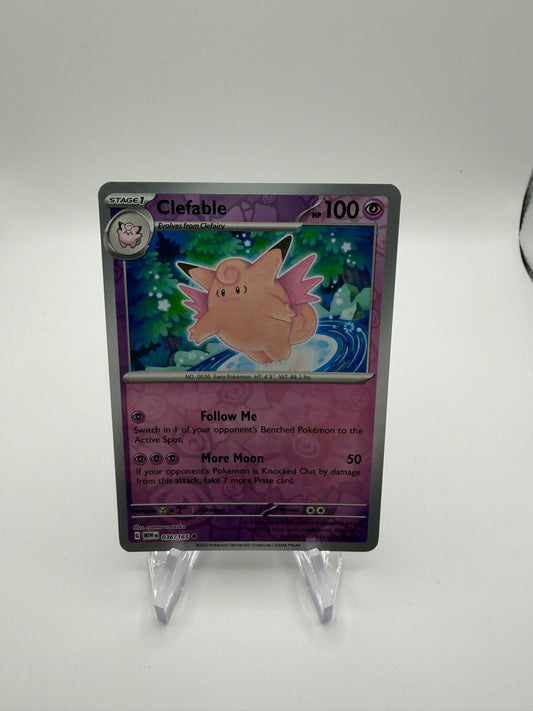 Pokemon Karte Reverse 151 Pixi 36/165 Englisch