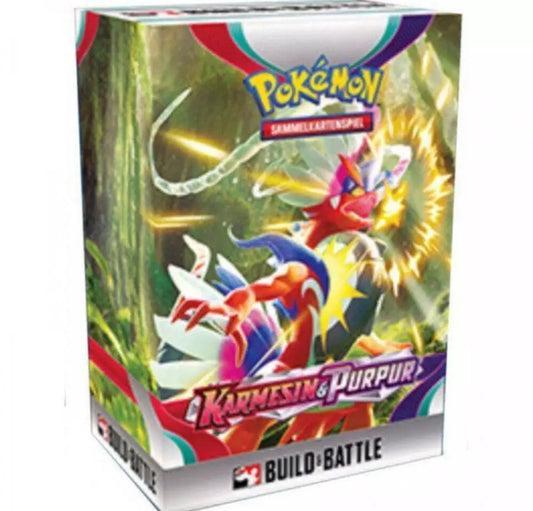 Pokemon Karte Build and Battle Box Karmersin & Purpur Deutsch