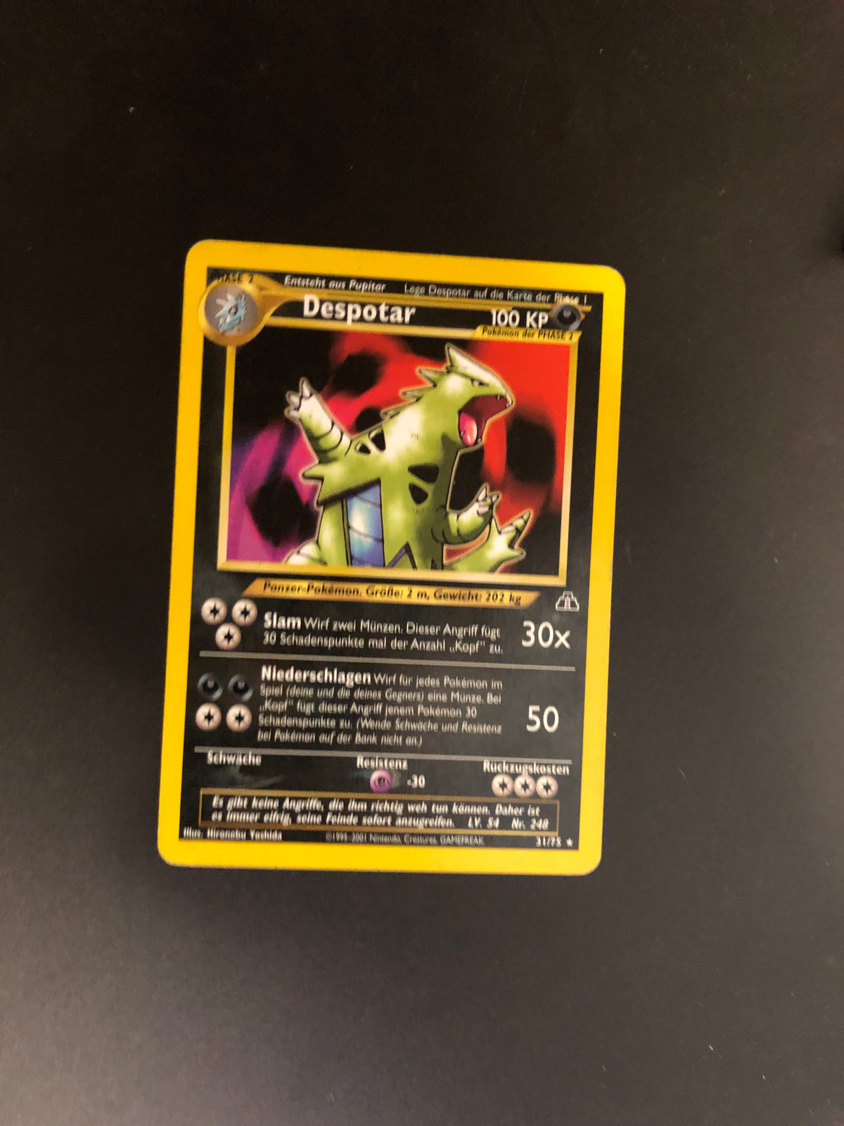 Pokemon Karte Despotar 31/75 Deutsch