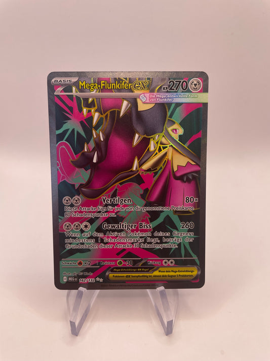 Pokemon Karte Ex Mega Flunkifer 162/132 Deutsch