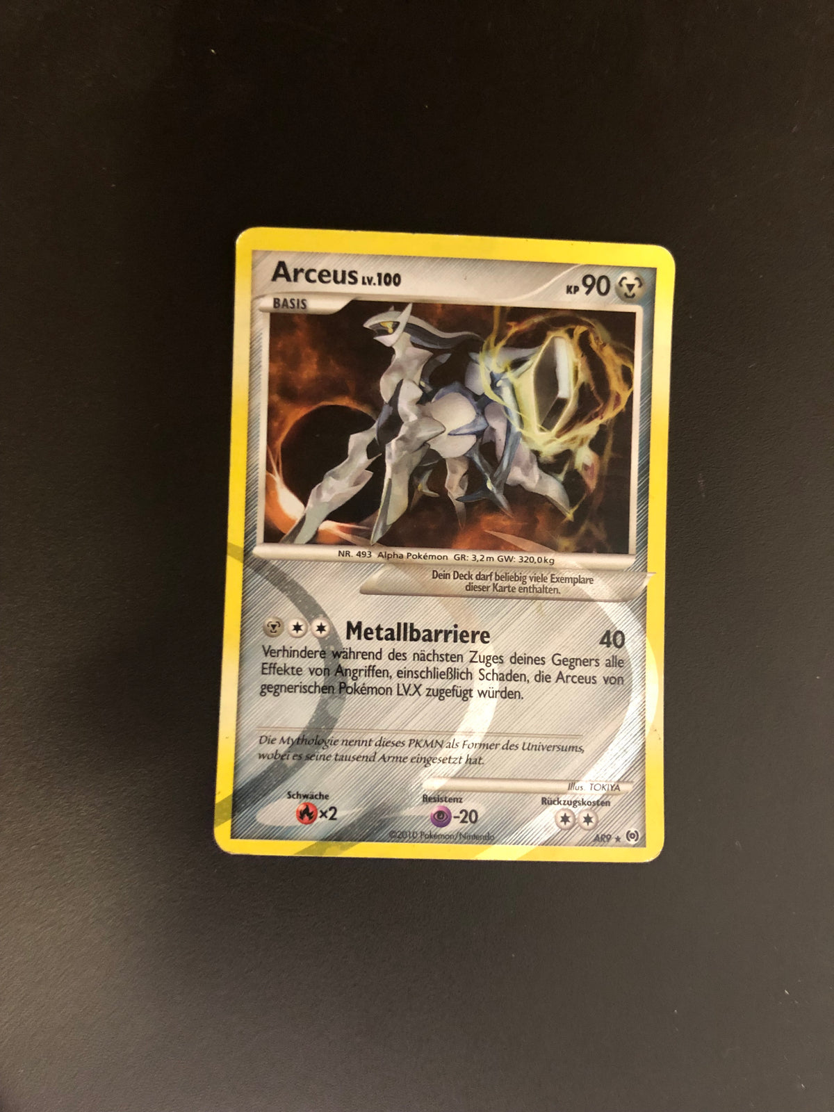 Pokemon Karte Arceus AR1 Deutsch