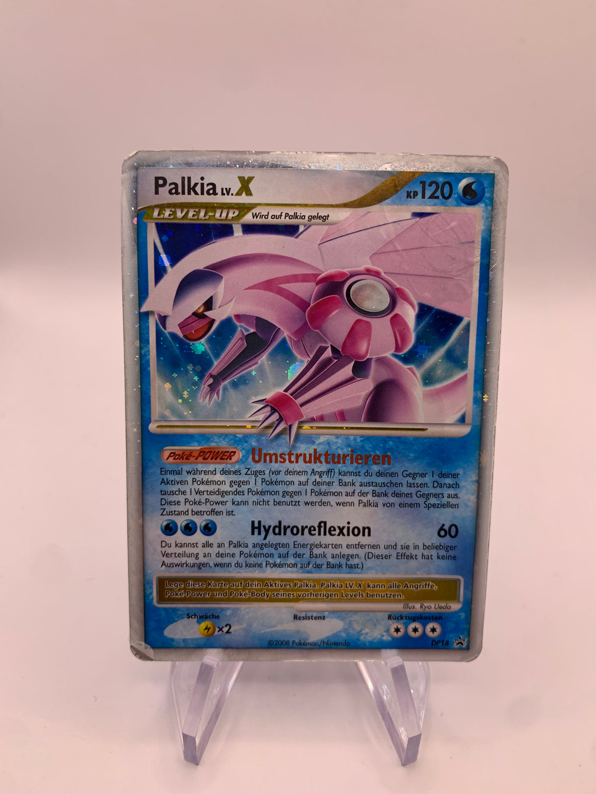 Pokemon Karte Promo Lv.X Palkia DP18 Deutsch