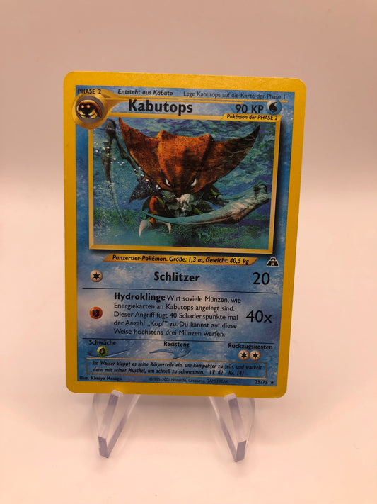 Pokemon Karten Kabutops 25/75 Deutsch