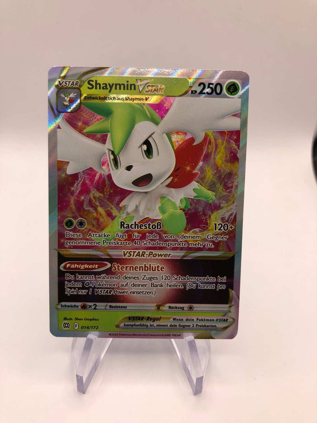 Pokemon Karten Vstar Shaymin 14/172 Deutsch
