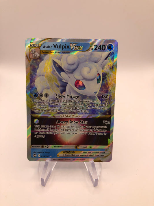 Pokemon Karte Vstar Vulpix 34/195 Deutsch