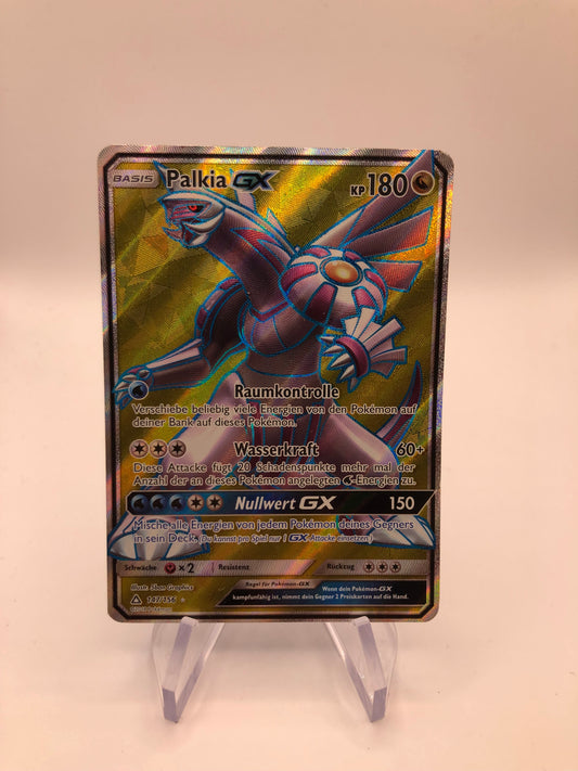 Pokemon Karten GX Fullart Palkia 147/156 Deutsch