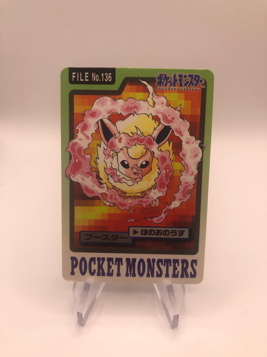 Pocket Monsters Flamara No.136 Japanisch