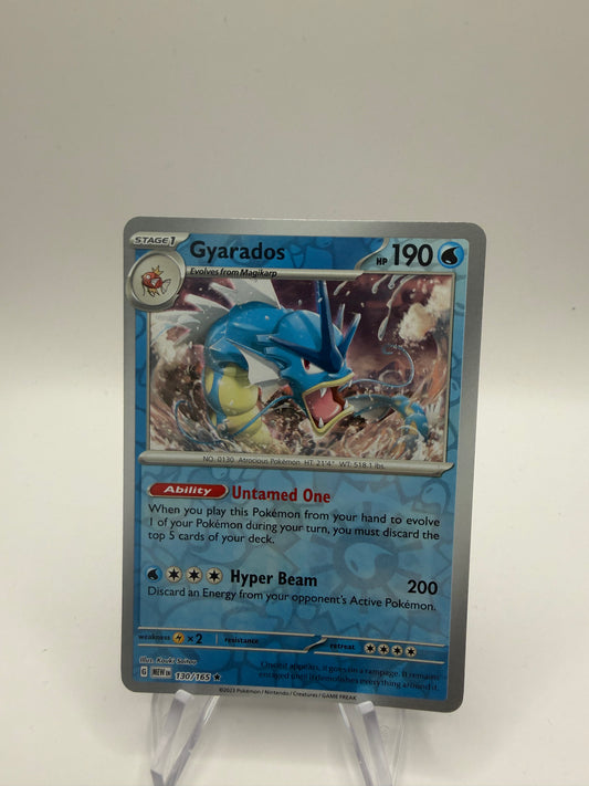 Pokemon Karte Reverse 151 Garados 130/165 Englisch