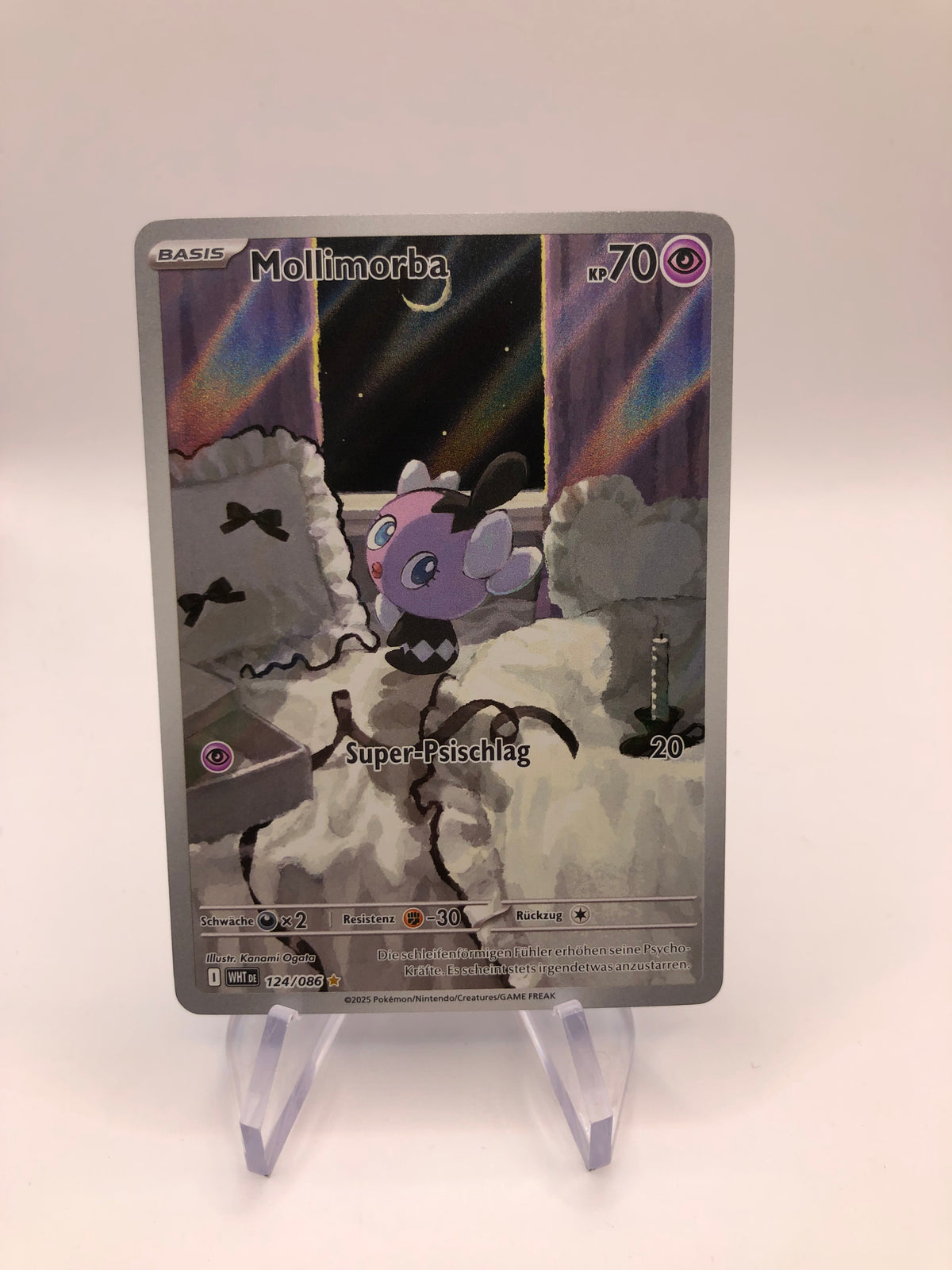 Pokemon Karte Art-Rare Mollimorba 124/86 Deutsch