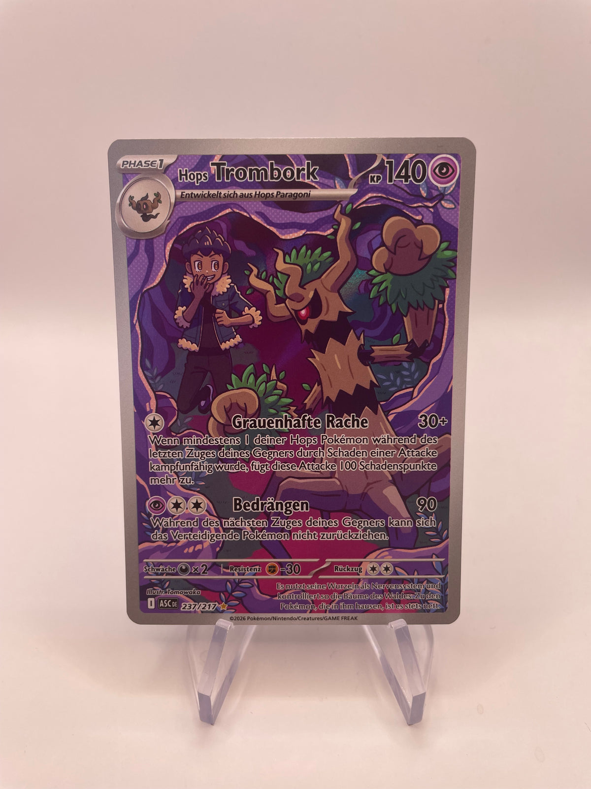 Pokemon Karte Art Rare Trombork 237/217 Deutsch